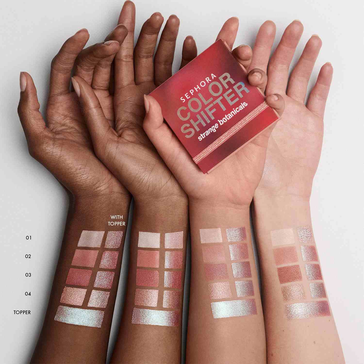 Color Shifter Strange Botanicals Eye Palette • Strange Red Poppy