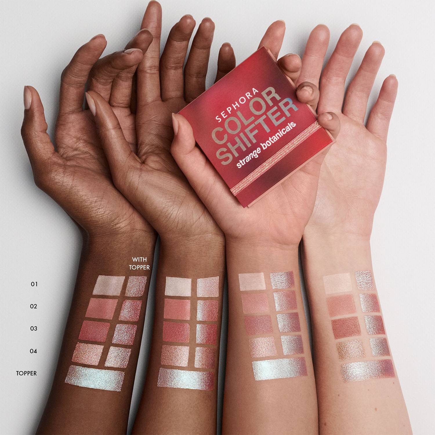 Color Shifter Strange Botanicals Eye Palette • Strange Red Poppy