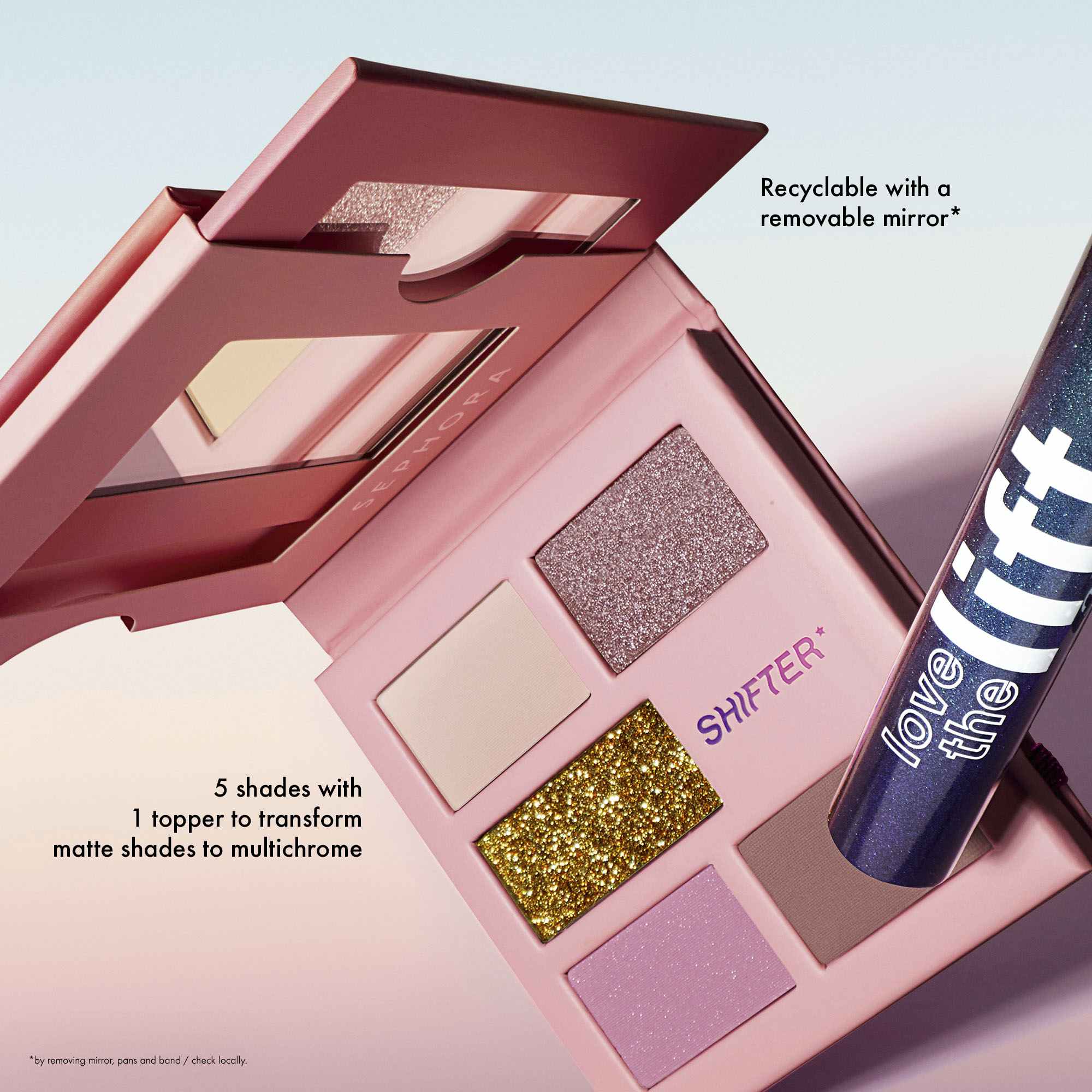 Color Shifter Strange Botanicals Eye Palette • Freaky Pink Rose