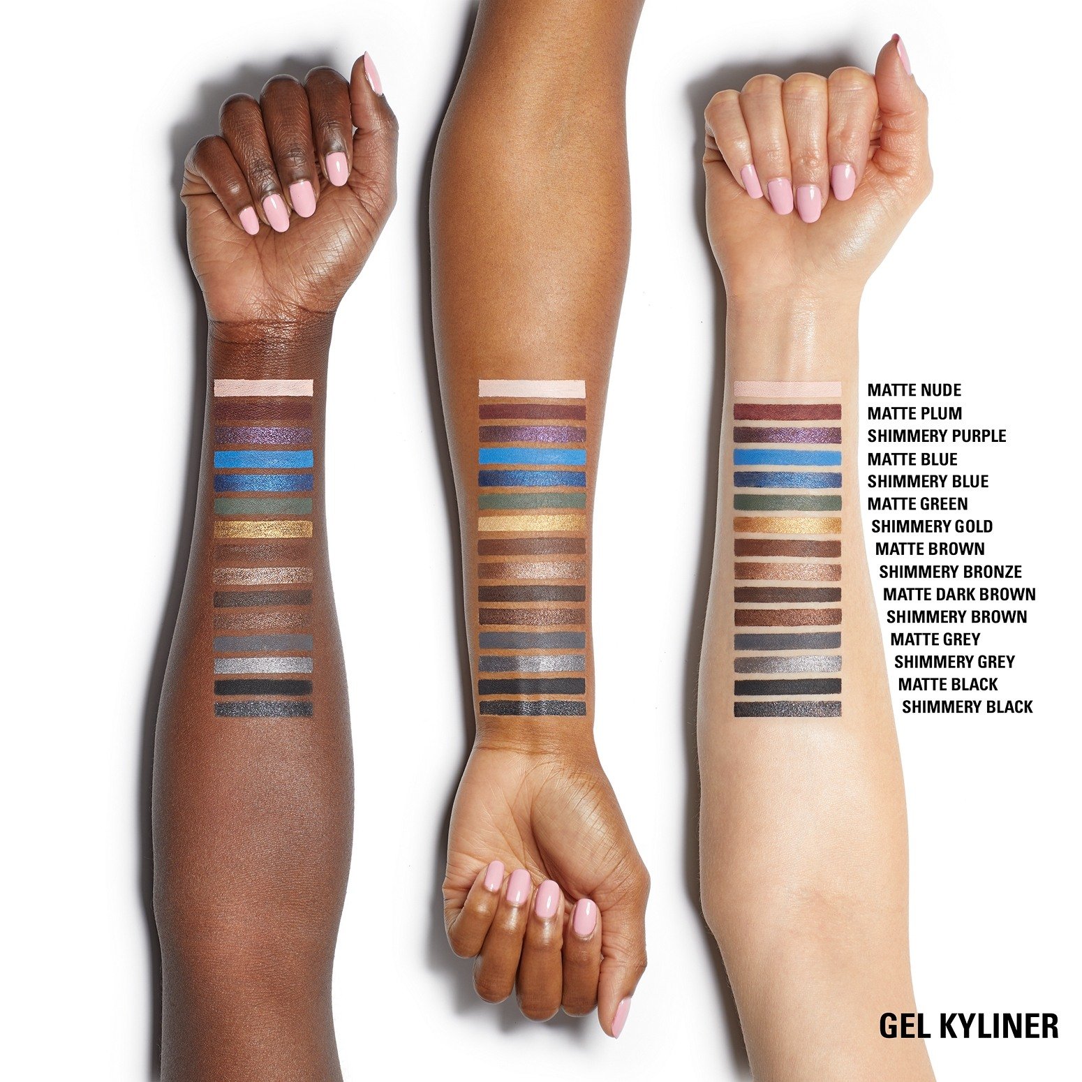 Kyliner Waterproof Gel Eyeliner Pencil • Matte Black