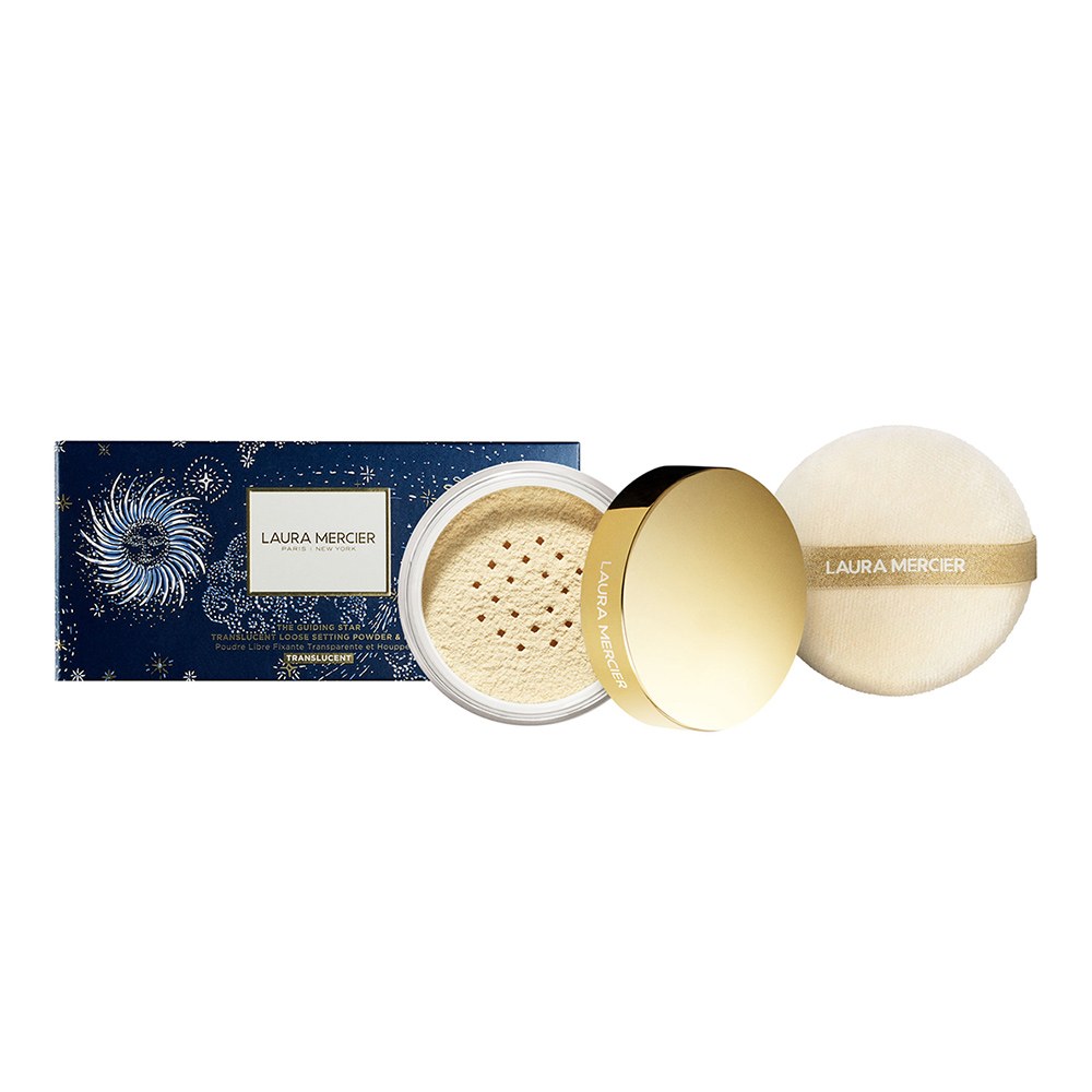 The Guiding Star Translucent Loose Setting Powder & Puff • Translucent