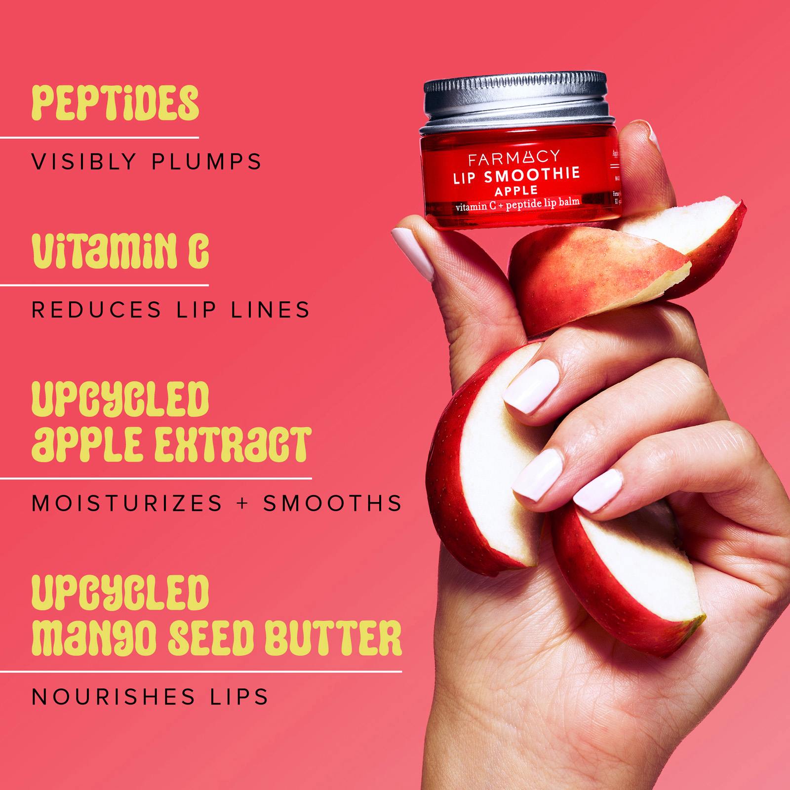 Lip Smoothie Vitamin C + Peptide Lip Balm (apple) • 10G