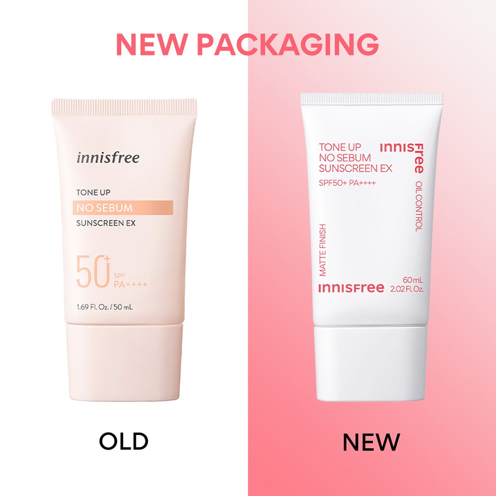Tone Up No Sebum Sunscreenex • 60ml