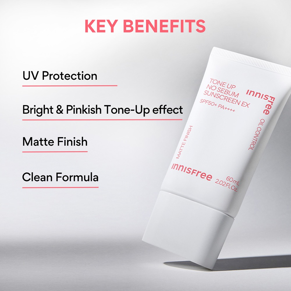 Tone Up No Sebum Sunscreenex • 60ml