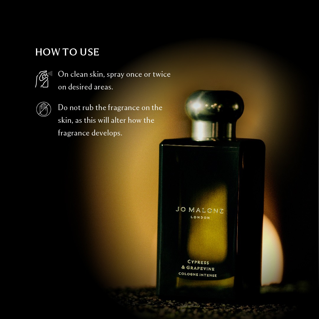 【美品】JO MALONE Cypress & Grapevine 50ml Cypress & Grapevine Cologne Intense | Jo Malone London | Jo