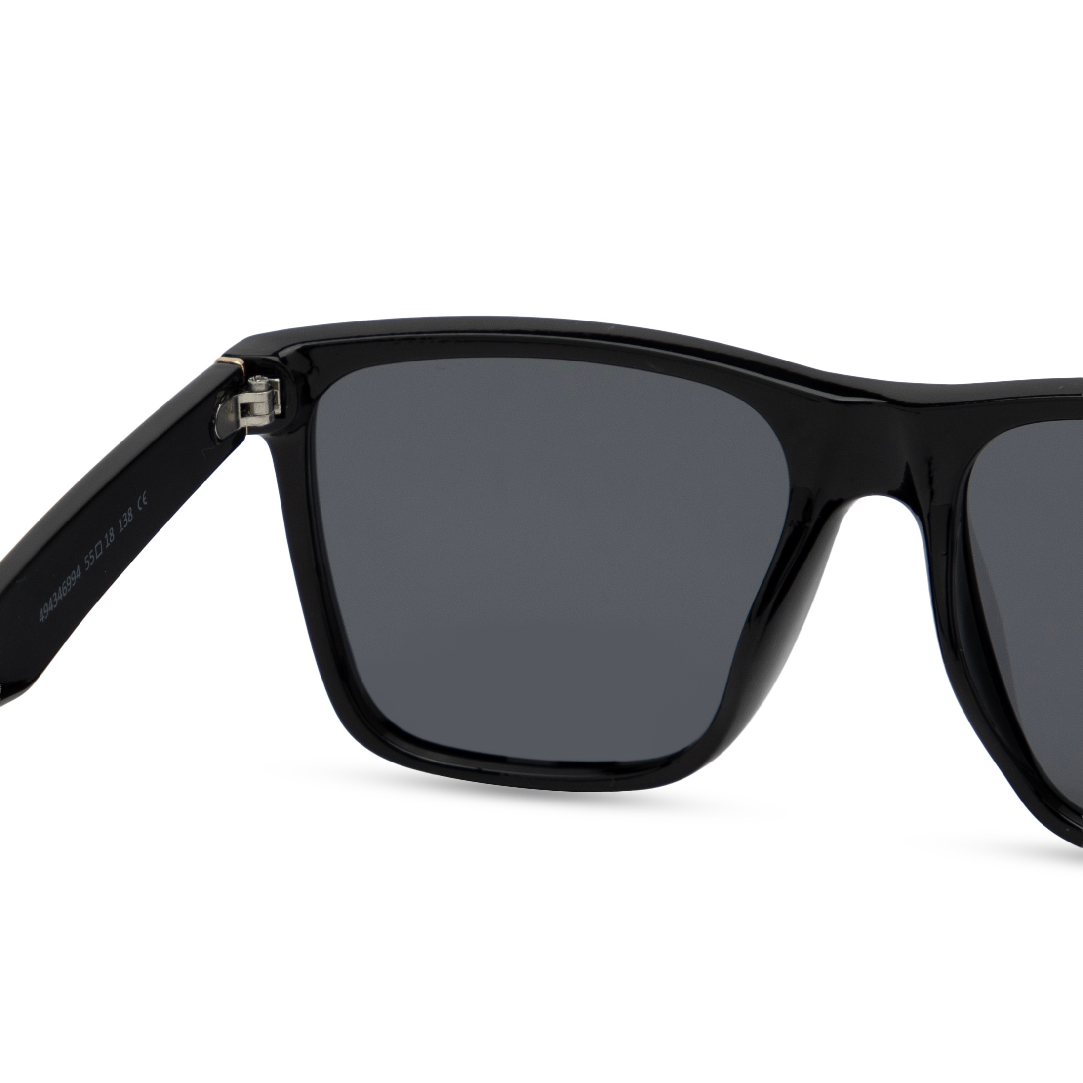 Black Rectangle Sunglasses for Men