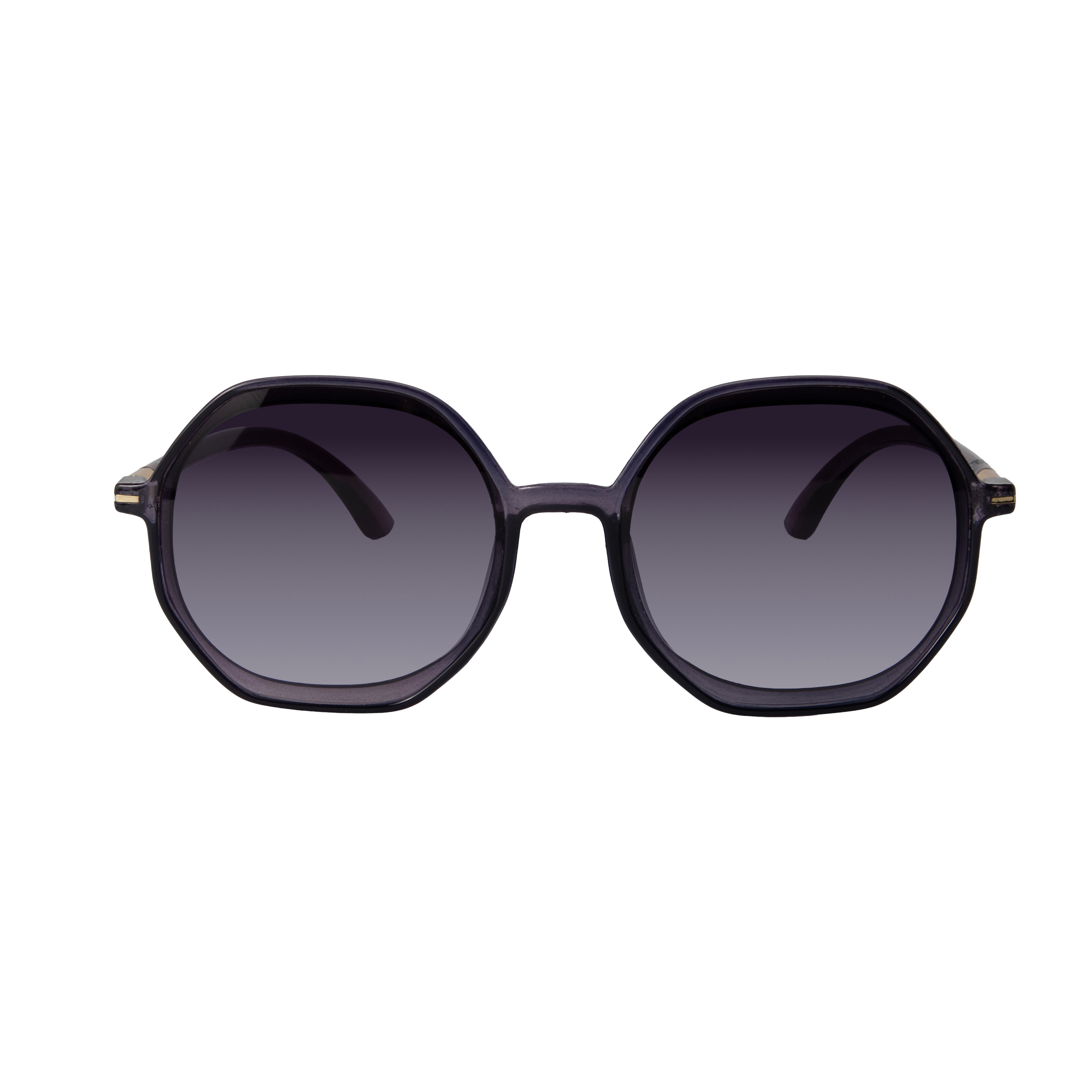 Transparent Hexagon Sunglasses for Women
