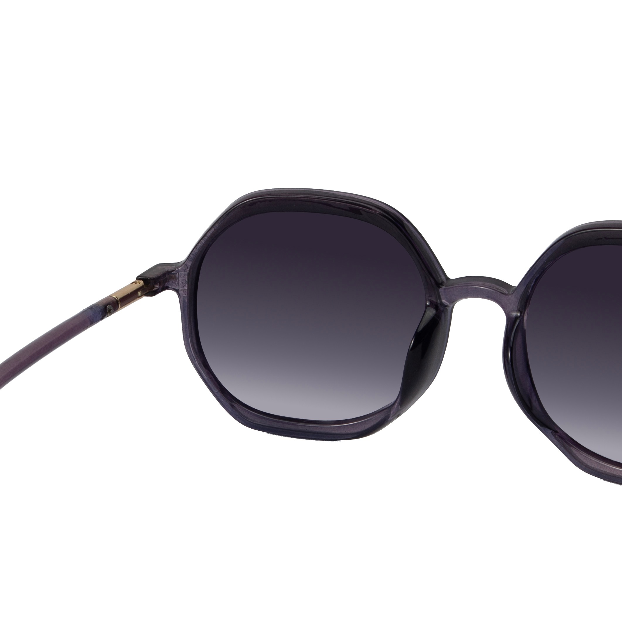 Transparent Hexagon Sunglasses for Women