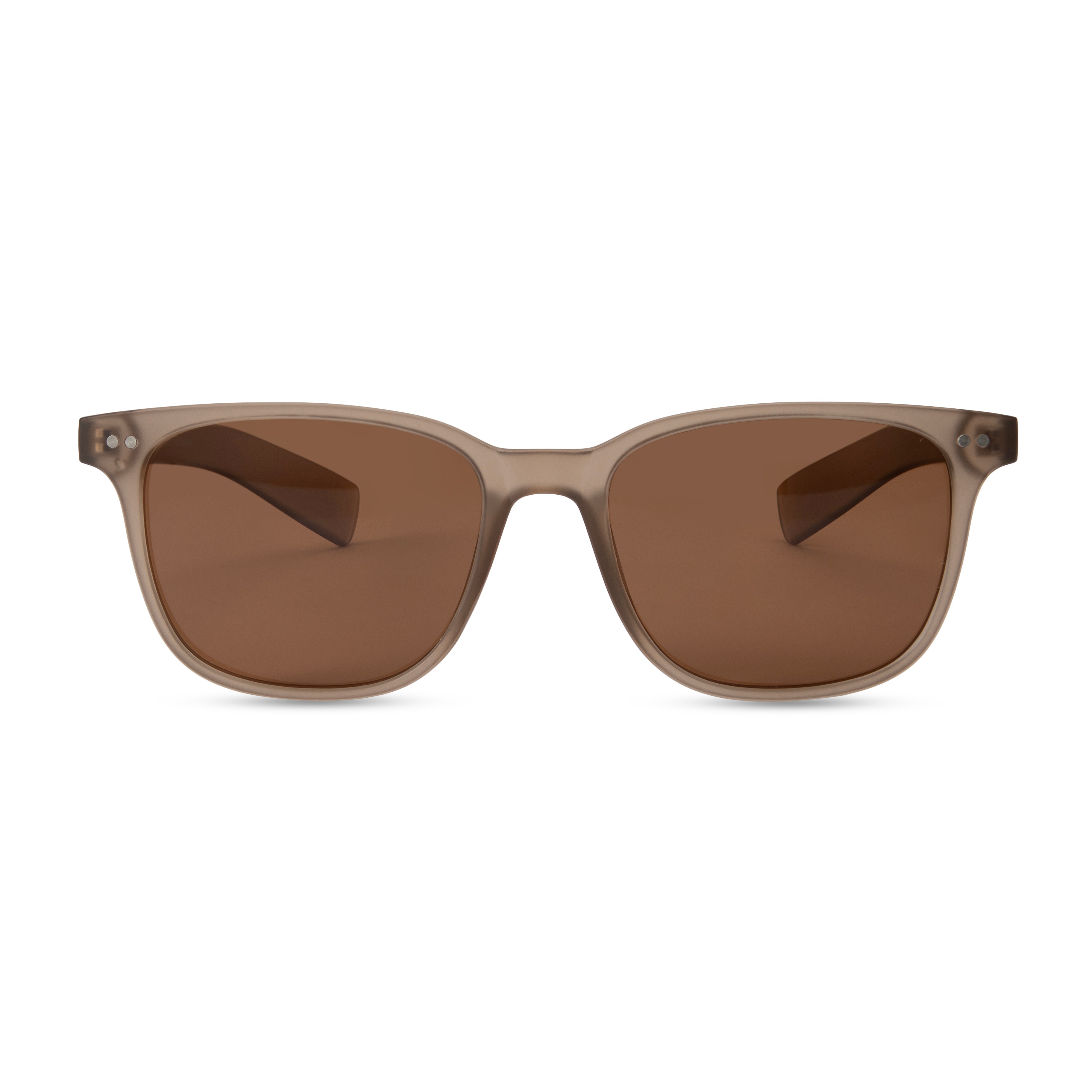 Brown Square Sunglasses for Men