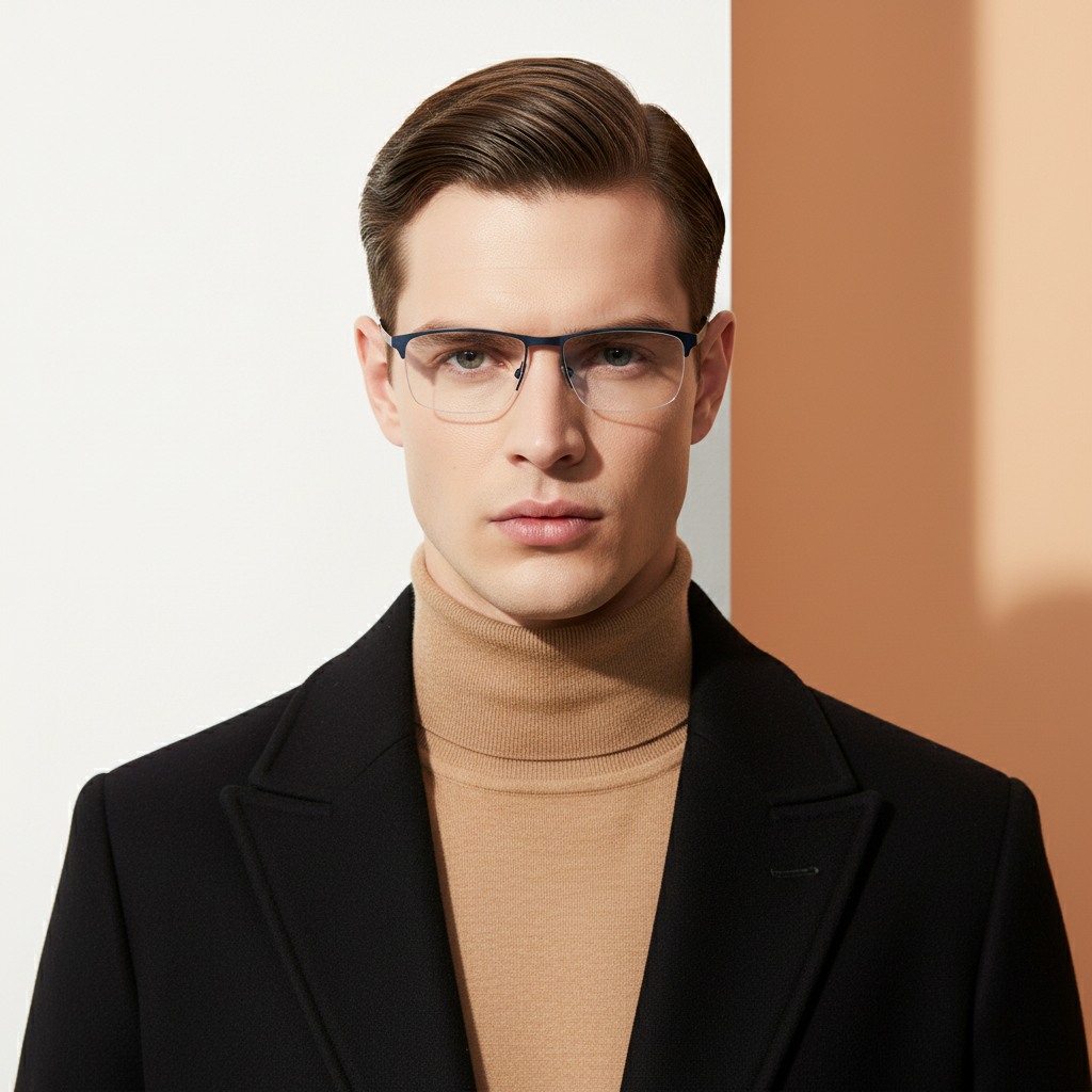 Blue Rectangle Frame for Men ELITE