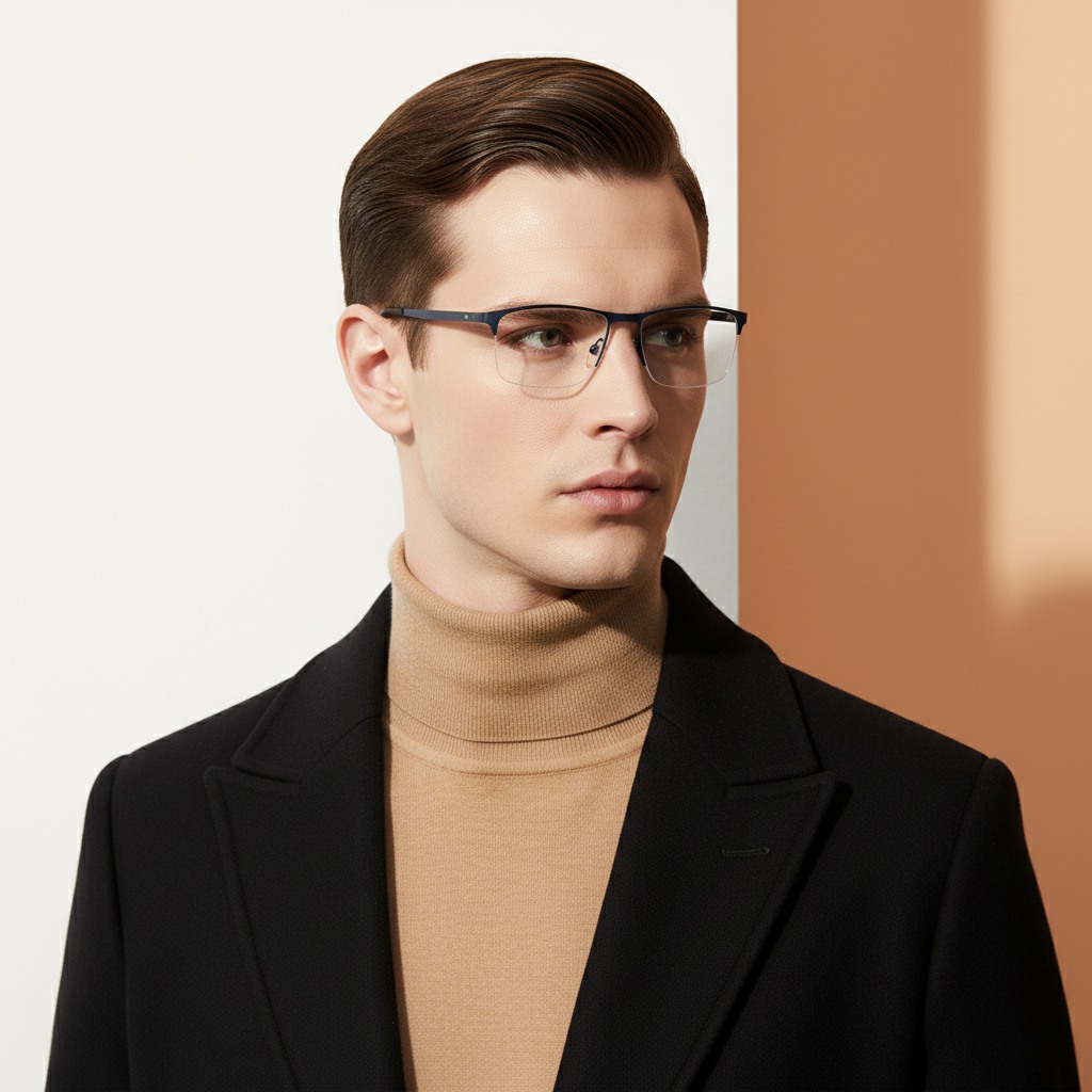 Blue Rectangle Frame for Men ELITE