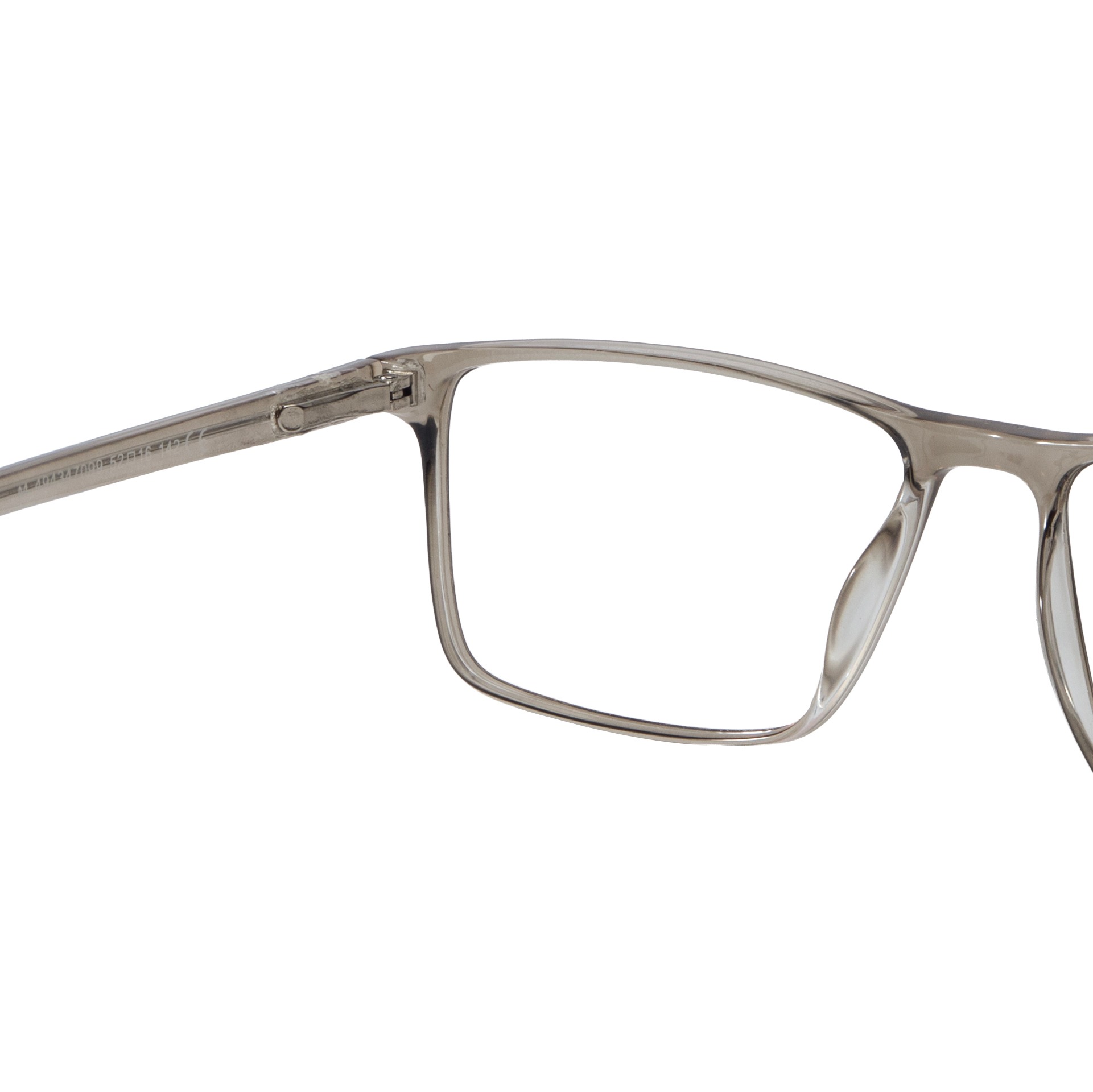 Grey Rectangle Frame for Men +VIBE