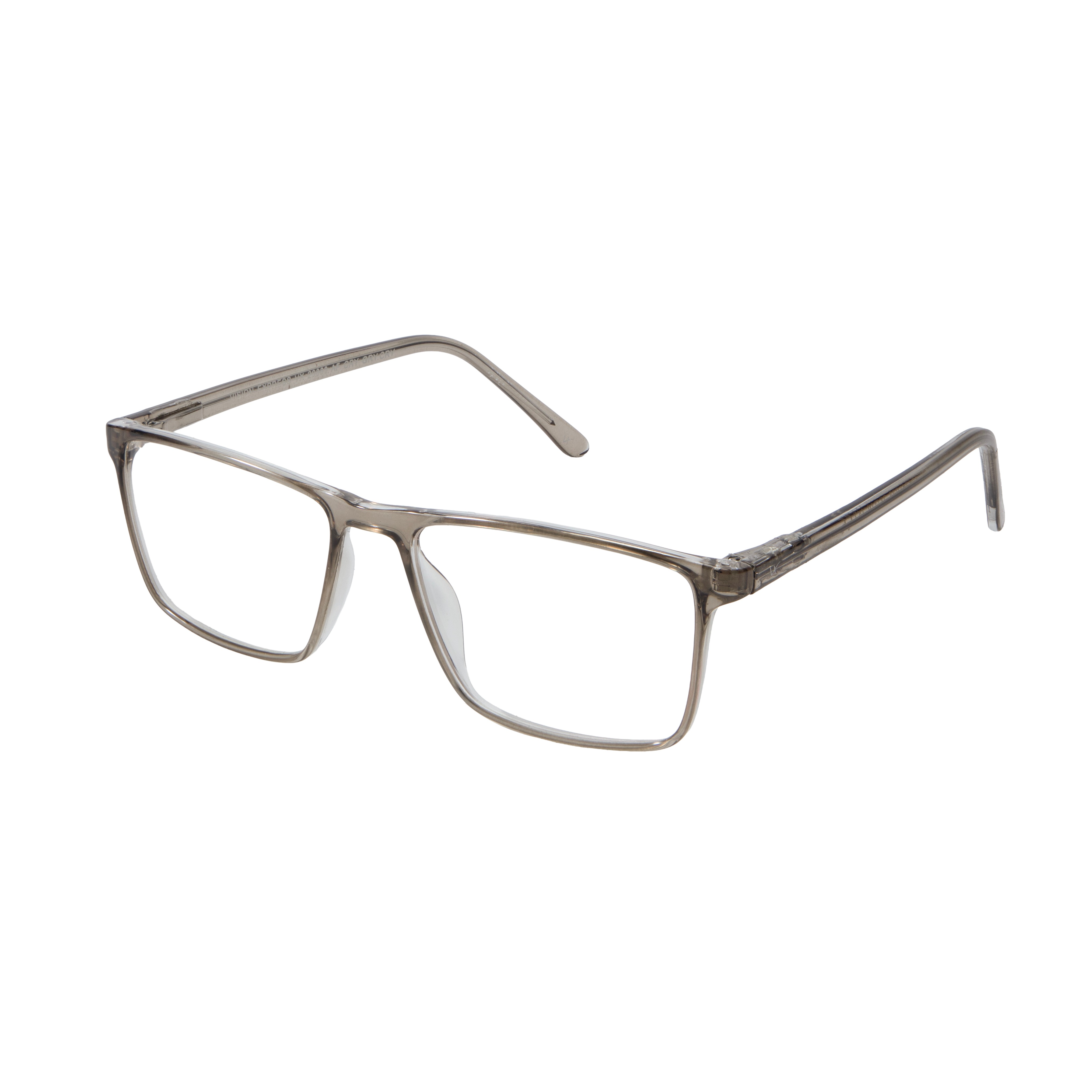 Grey Rectangle Frame for Men +VIBE