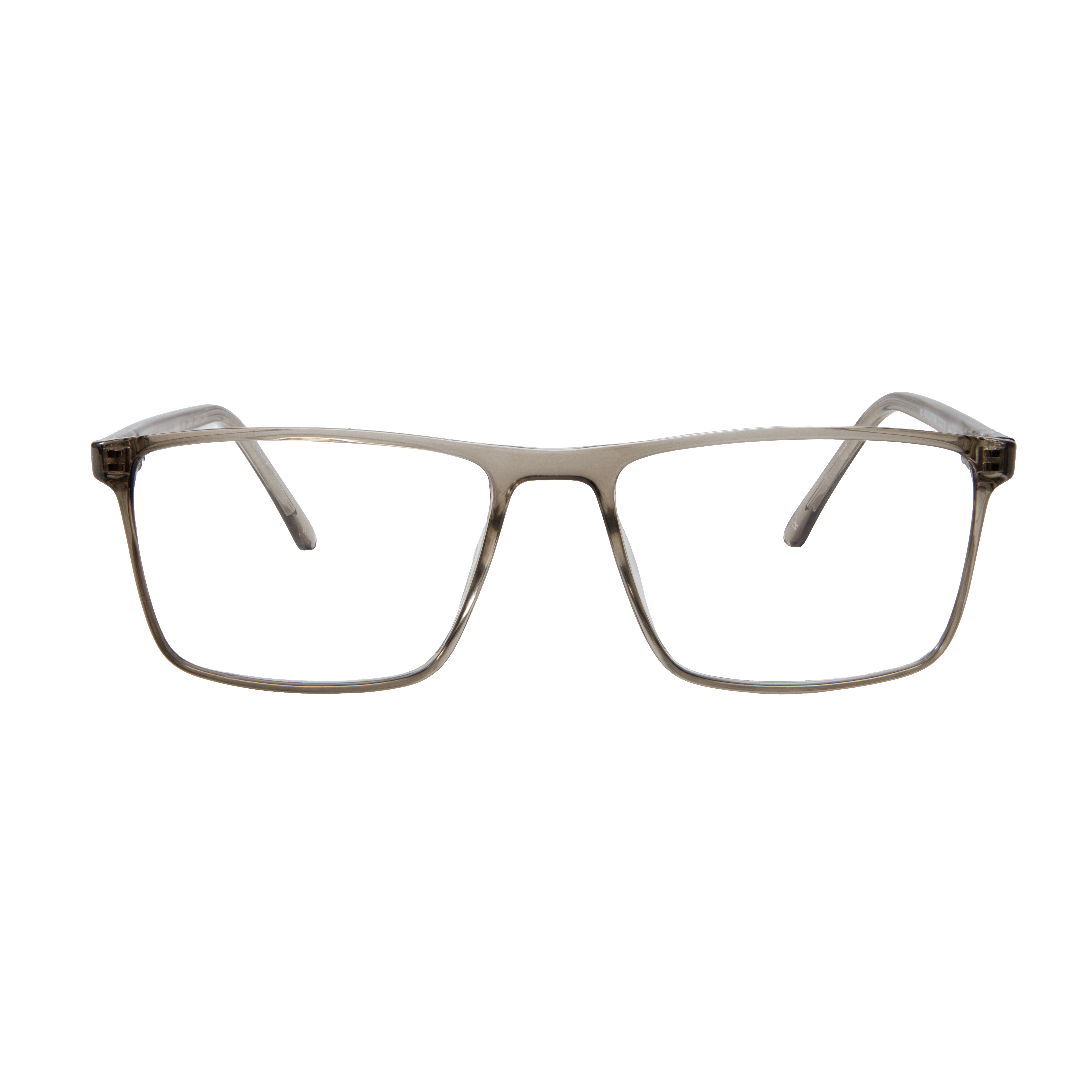 Grey Rectangle Frame for Men +VIBE