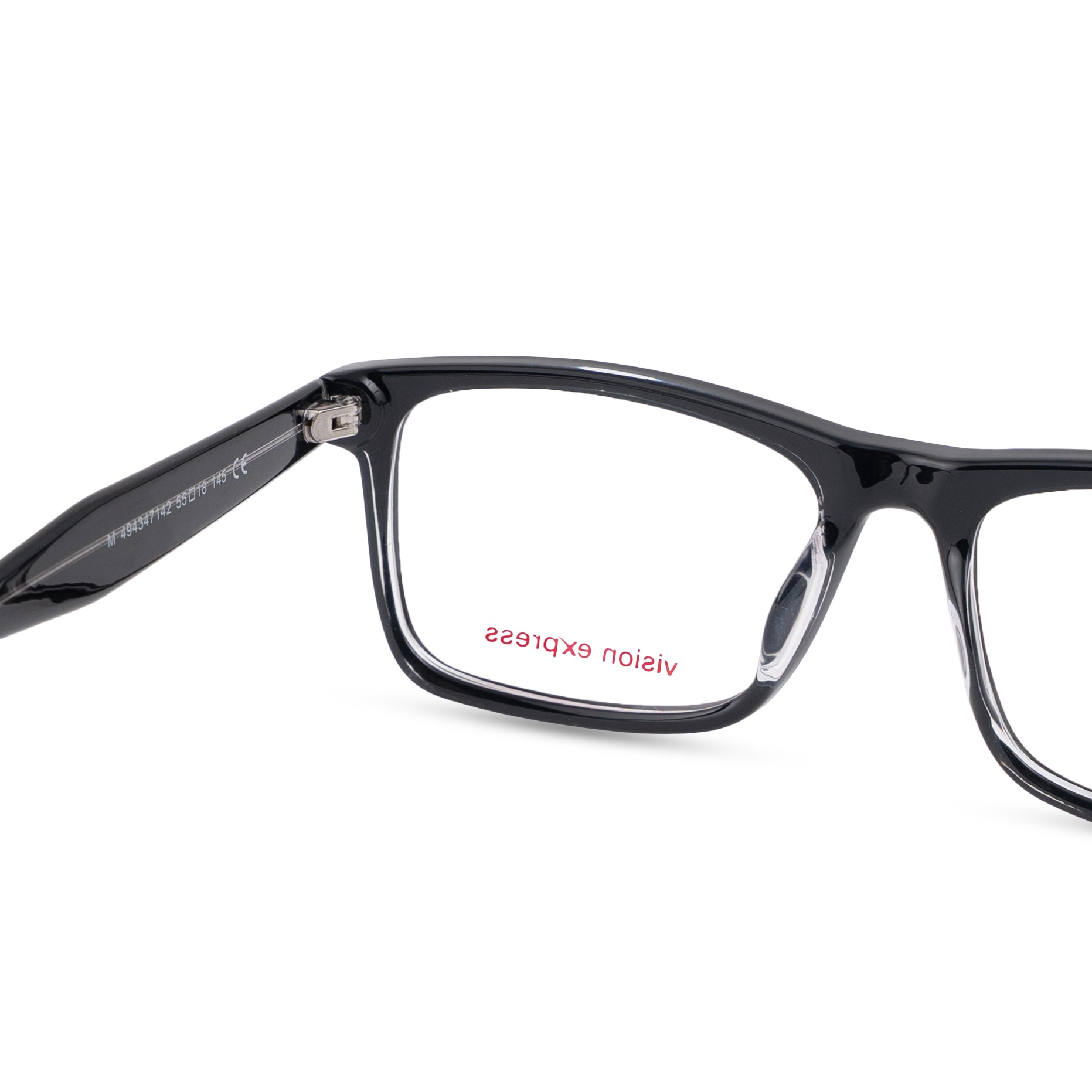 Black Square Frame for Men