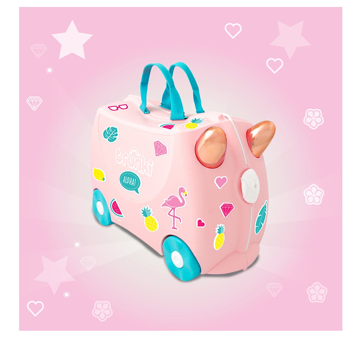Trunki Animal Luggage Trunki Ride On Suitcase For Kids // Review ⋆ Bébé Voyage