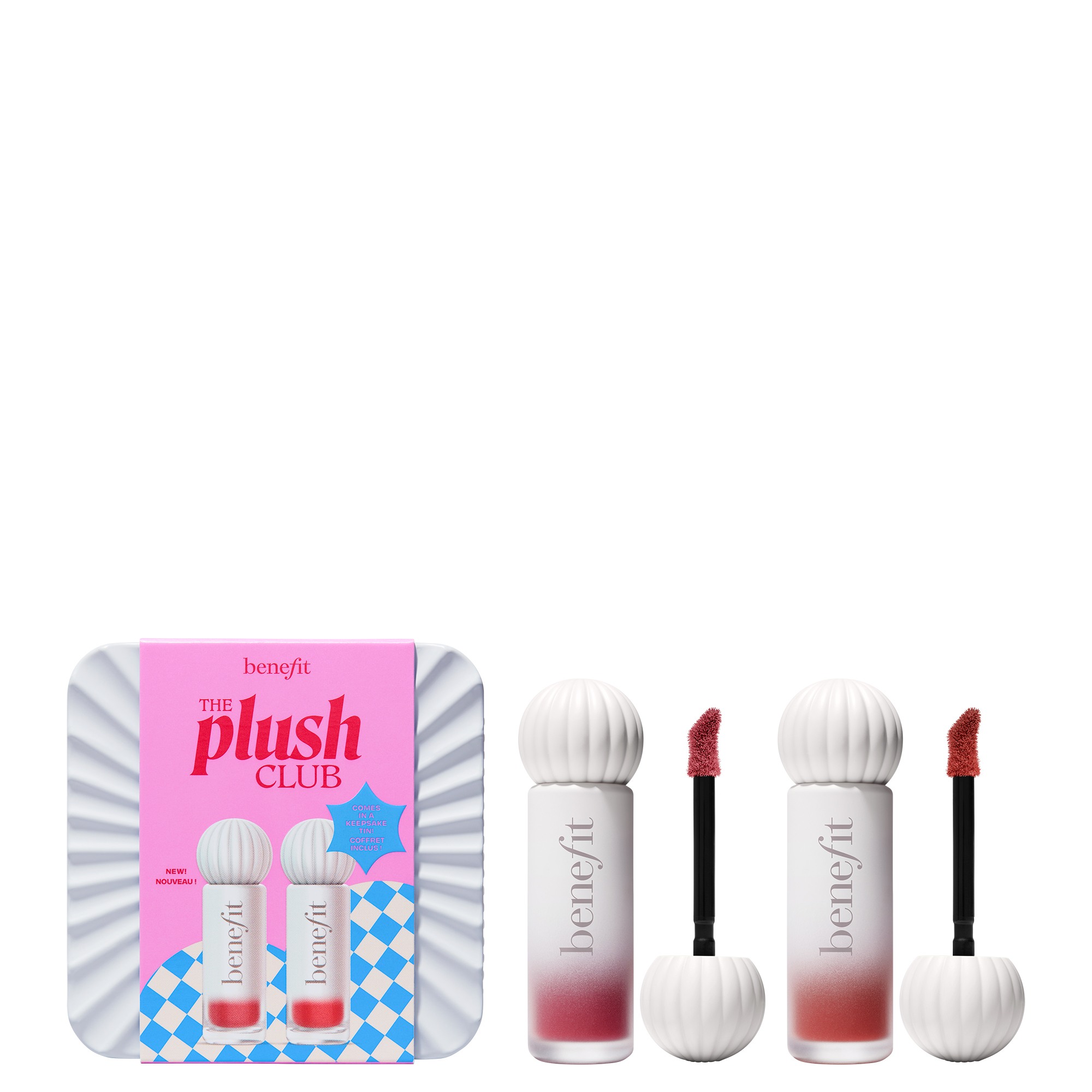 The Plush Club Moisturizing Matte Lip Tint Duo • 12ml