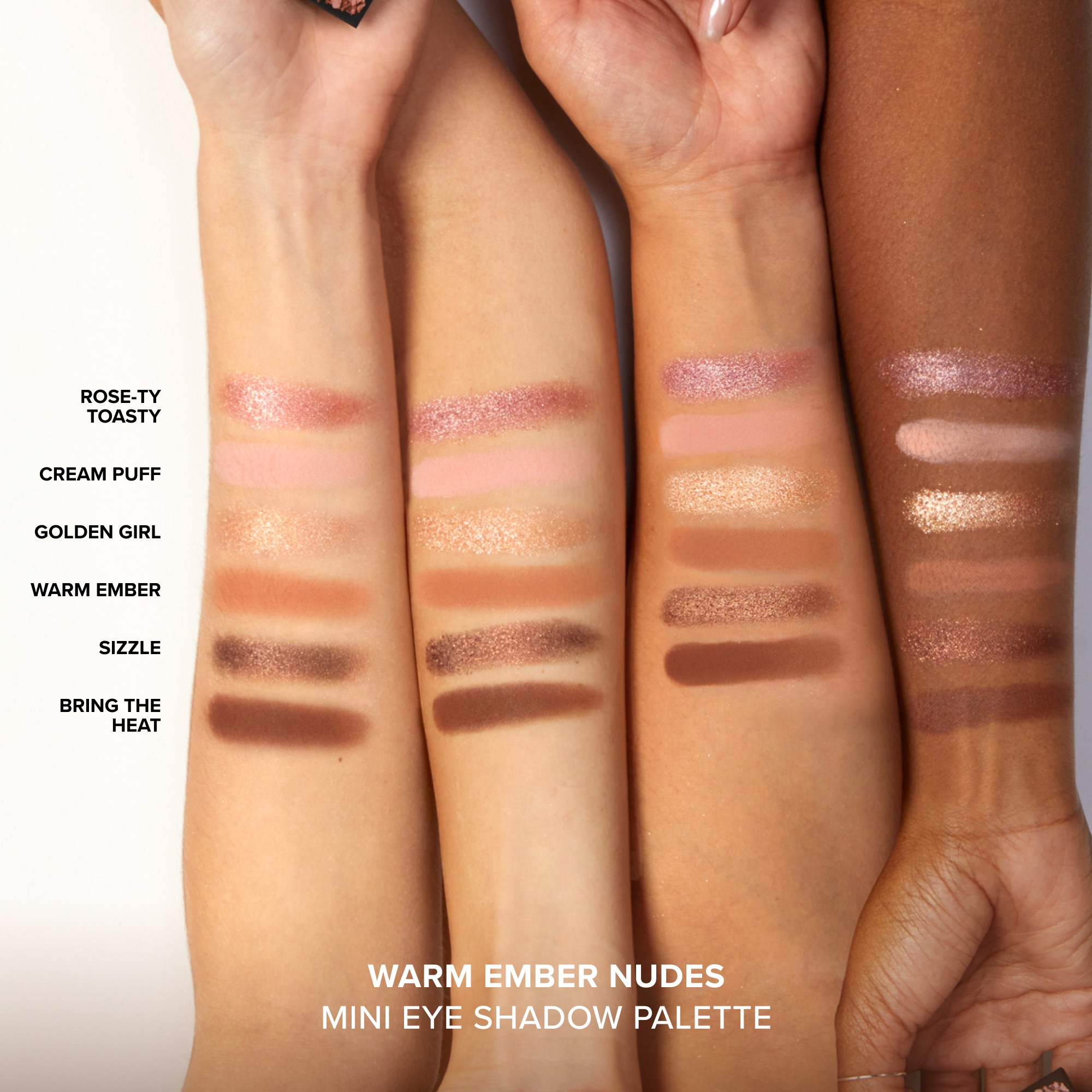 Born This Way Mini Palettes • Warm Ember Nudes