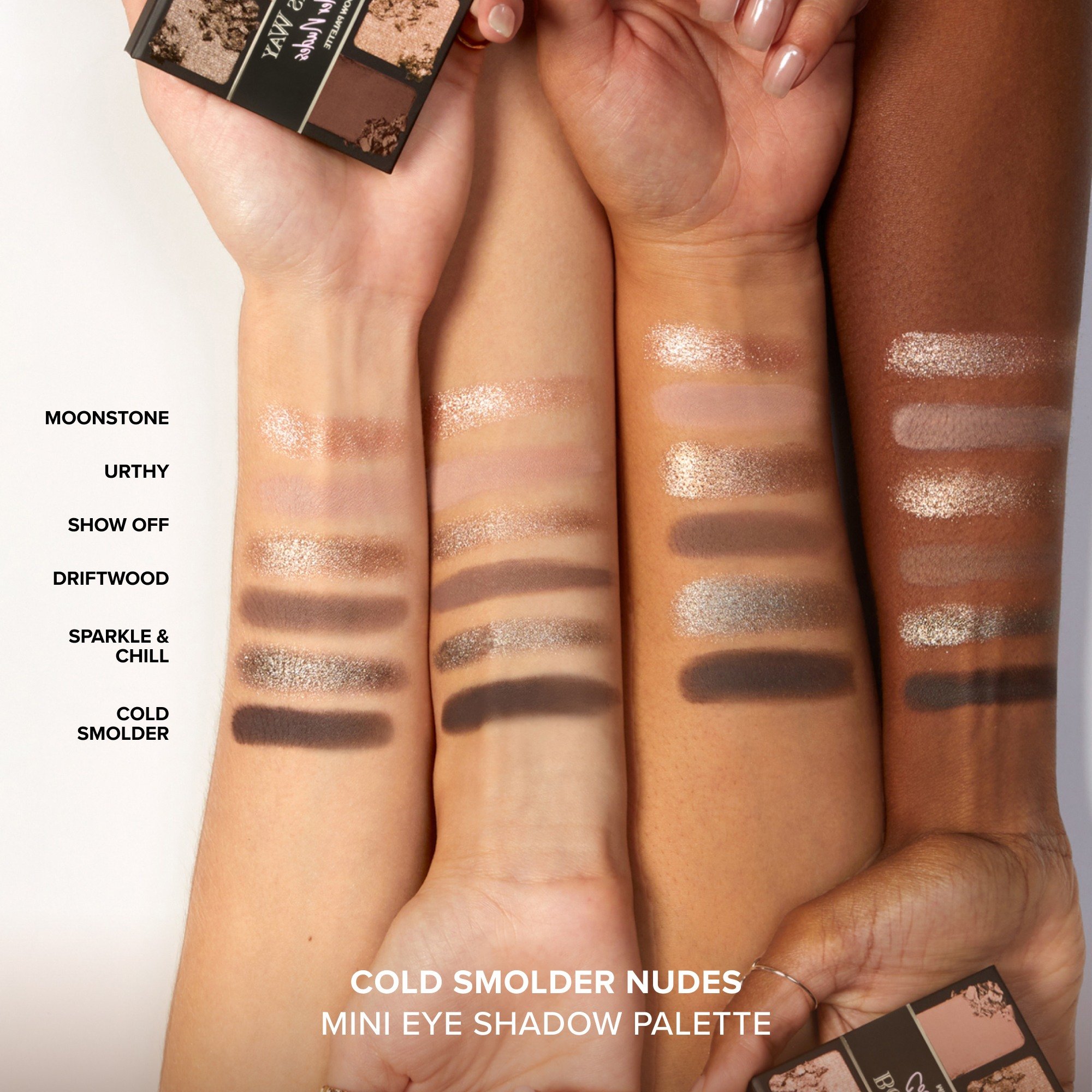Born This Way Mini Palettes • Cold Smolder Nudes