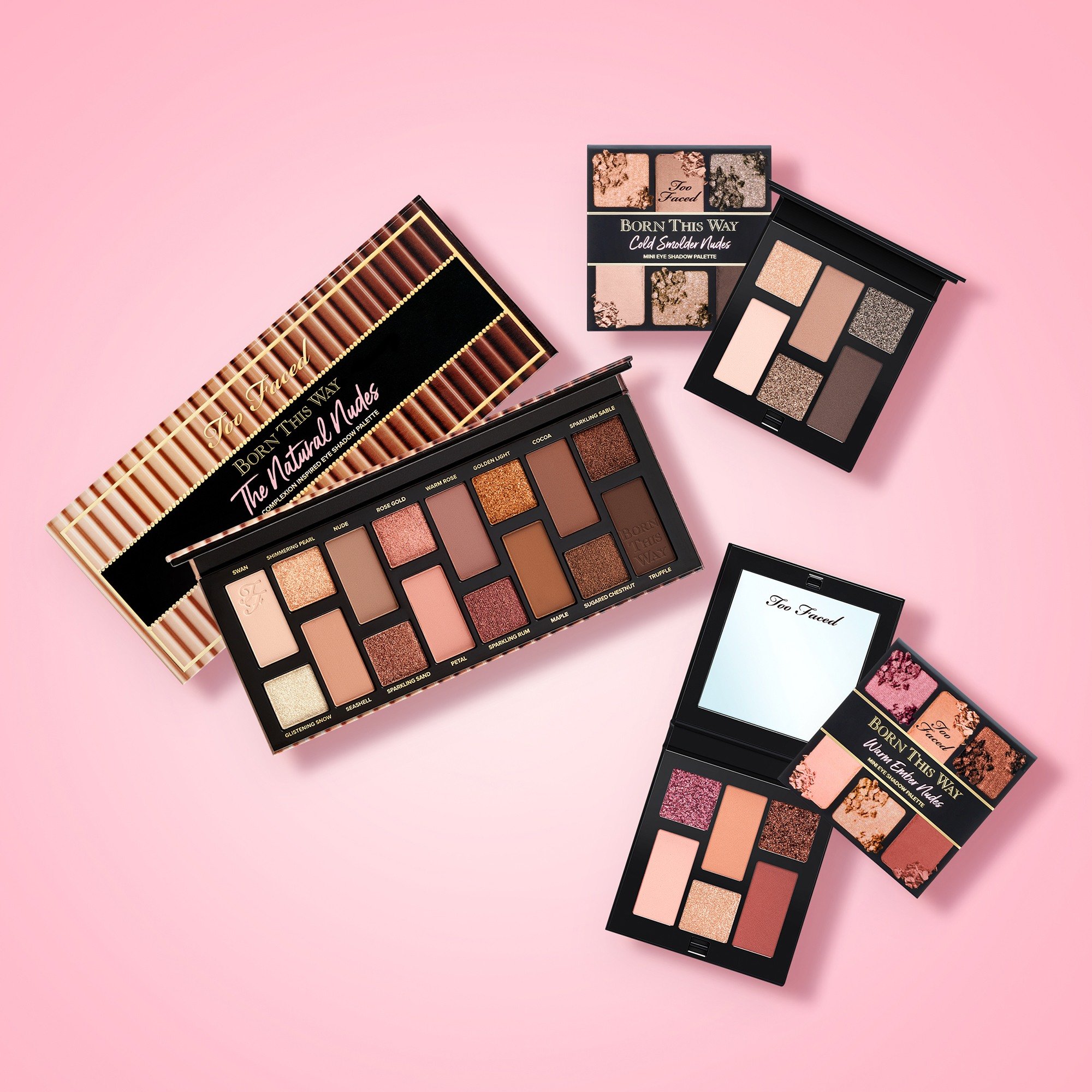 Born This Way Mini Palettes • Cold Smolder Nudes
