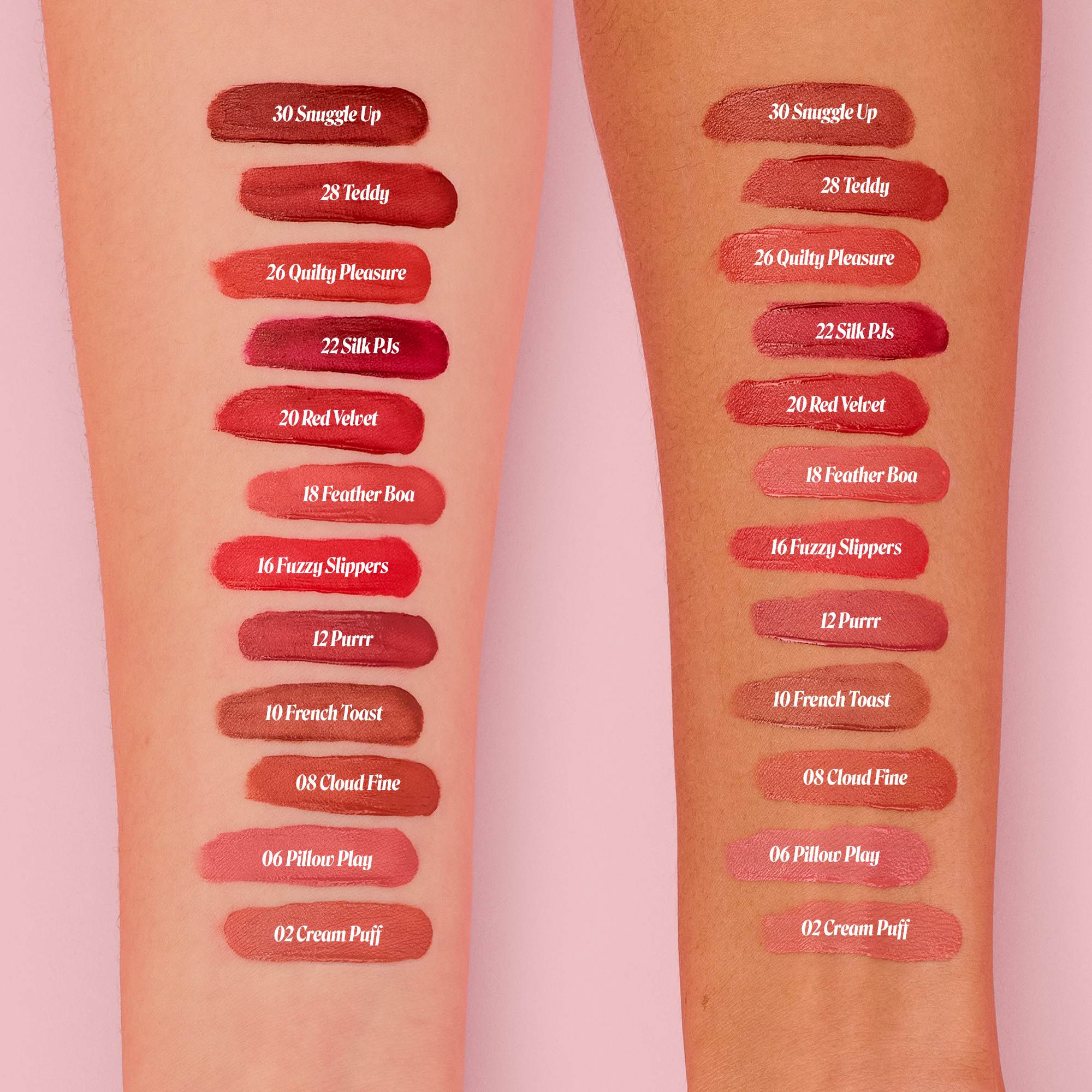 Plushtint Moisturizing Matte Lip Tint • Cream Puff Almond Pink