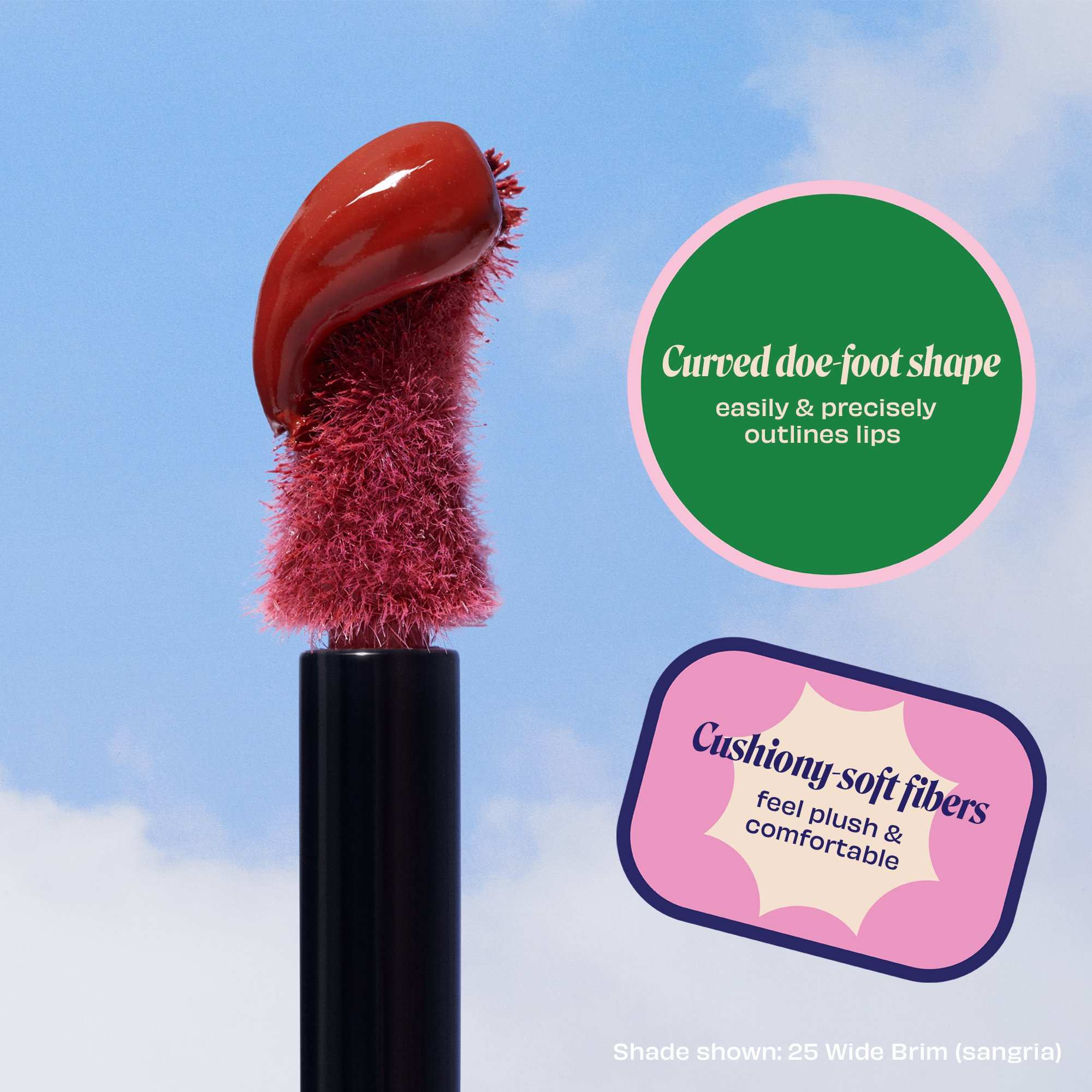 Plushtint Moisturizing Matte Lip Tint • Cream Puff Almond Pink