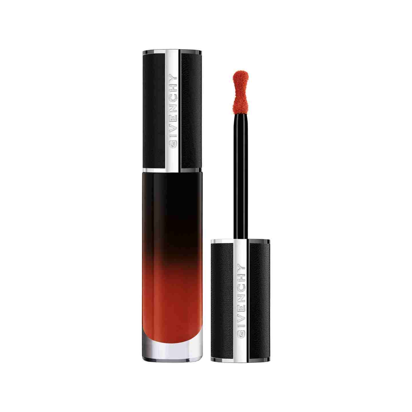 Le Rouge Interdit Cream Velvet Liquid Lipstick • 34 Rouge Safran