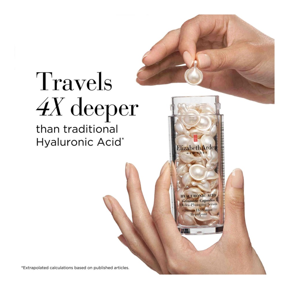 Hyaluronic Acid Ceramide Capsules Hydra-Plumping Serum • 90pc