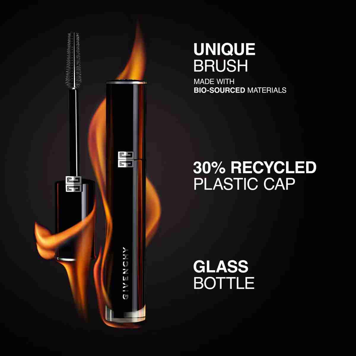 L'Interdit Volumizing & Lengthening Mascara • 01 Black