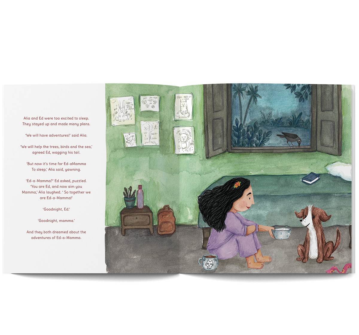 Ed finds a Home by Alia Bhatt