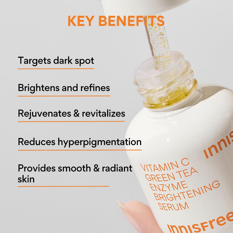 Vitamin C Green Tea Enzyme Brightening Serum • 30ml