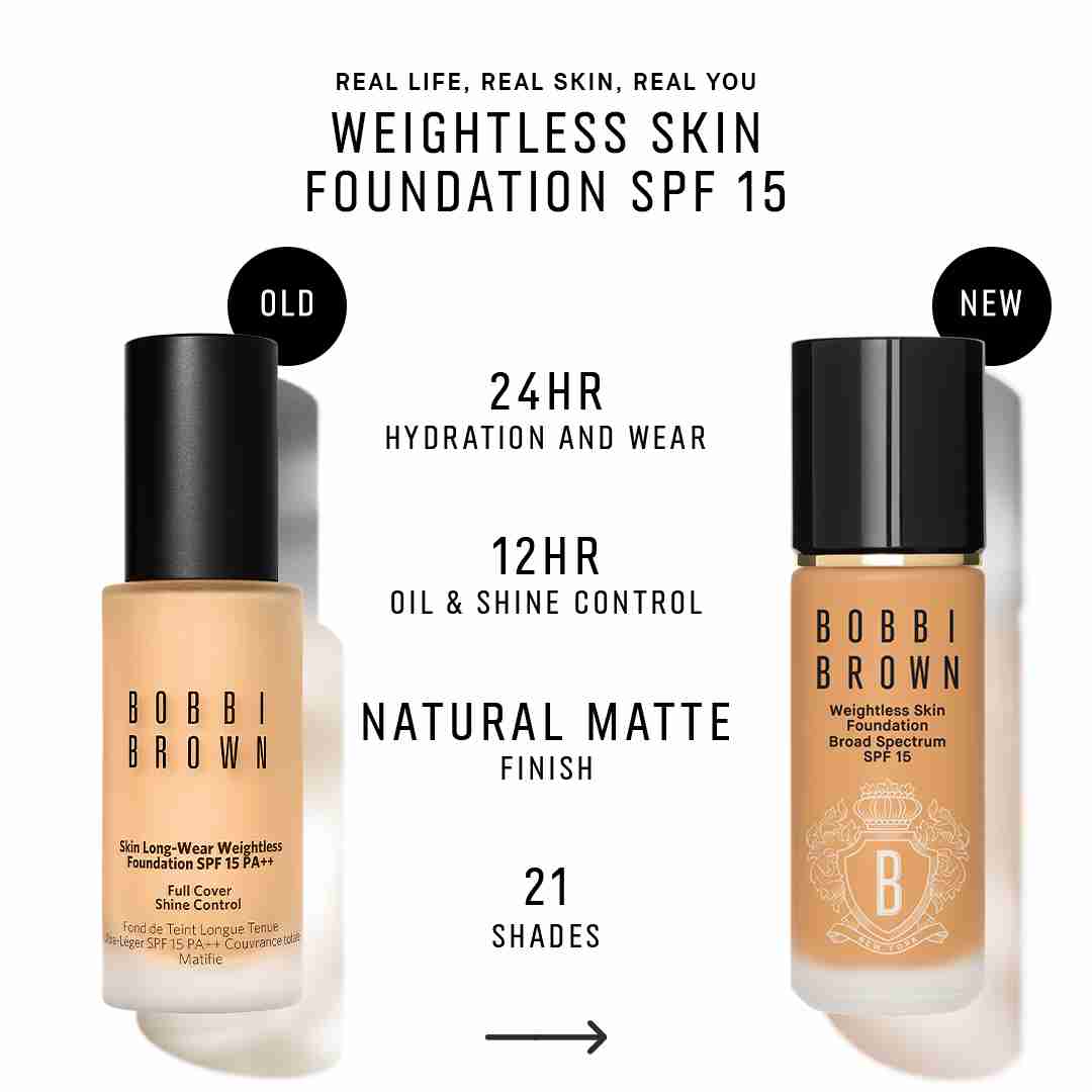 Weightless Skin Foundation SPF 15 • Ivory