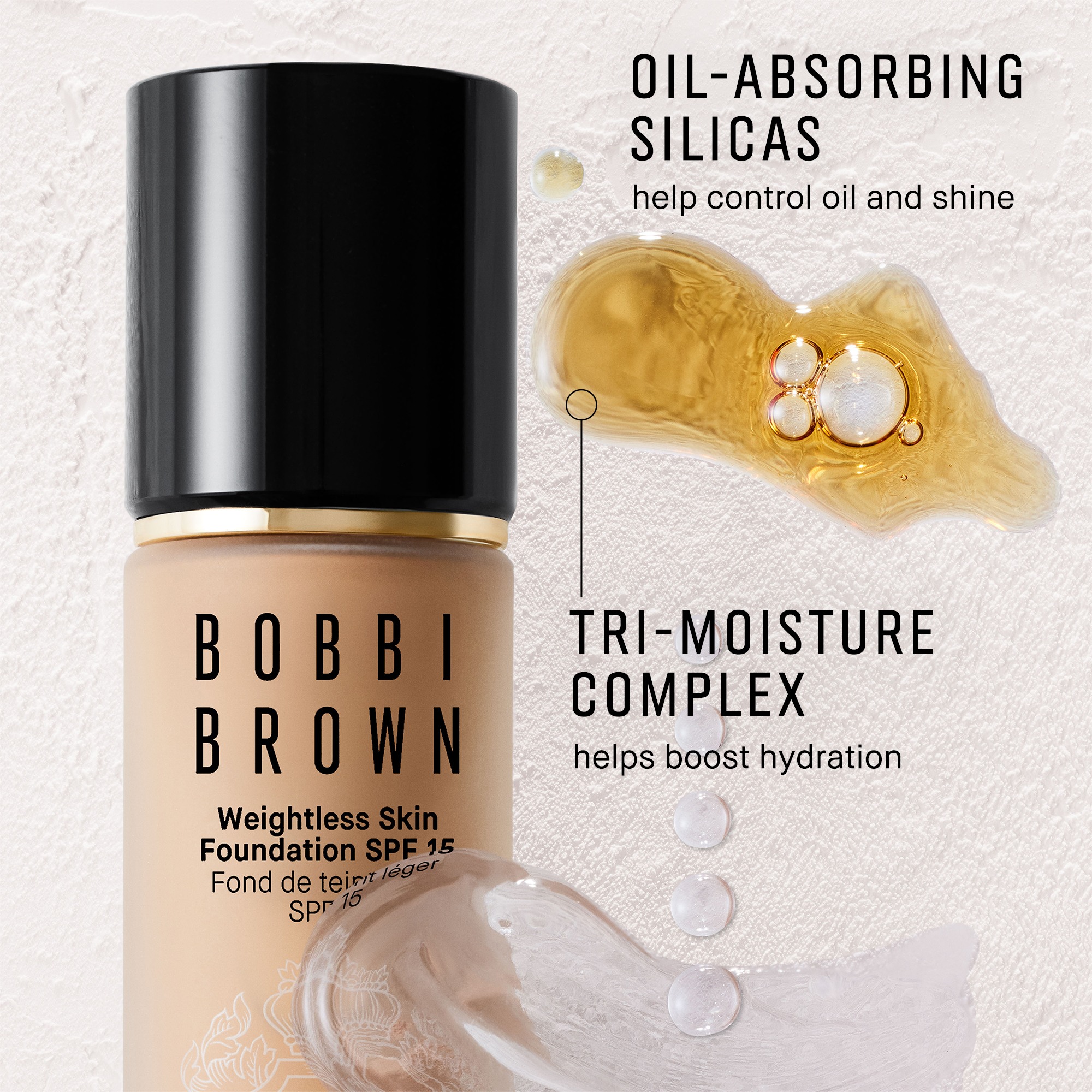 Weightless Skin Foundation SPF 15 • Warm Golden