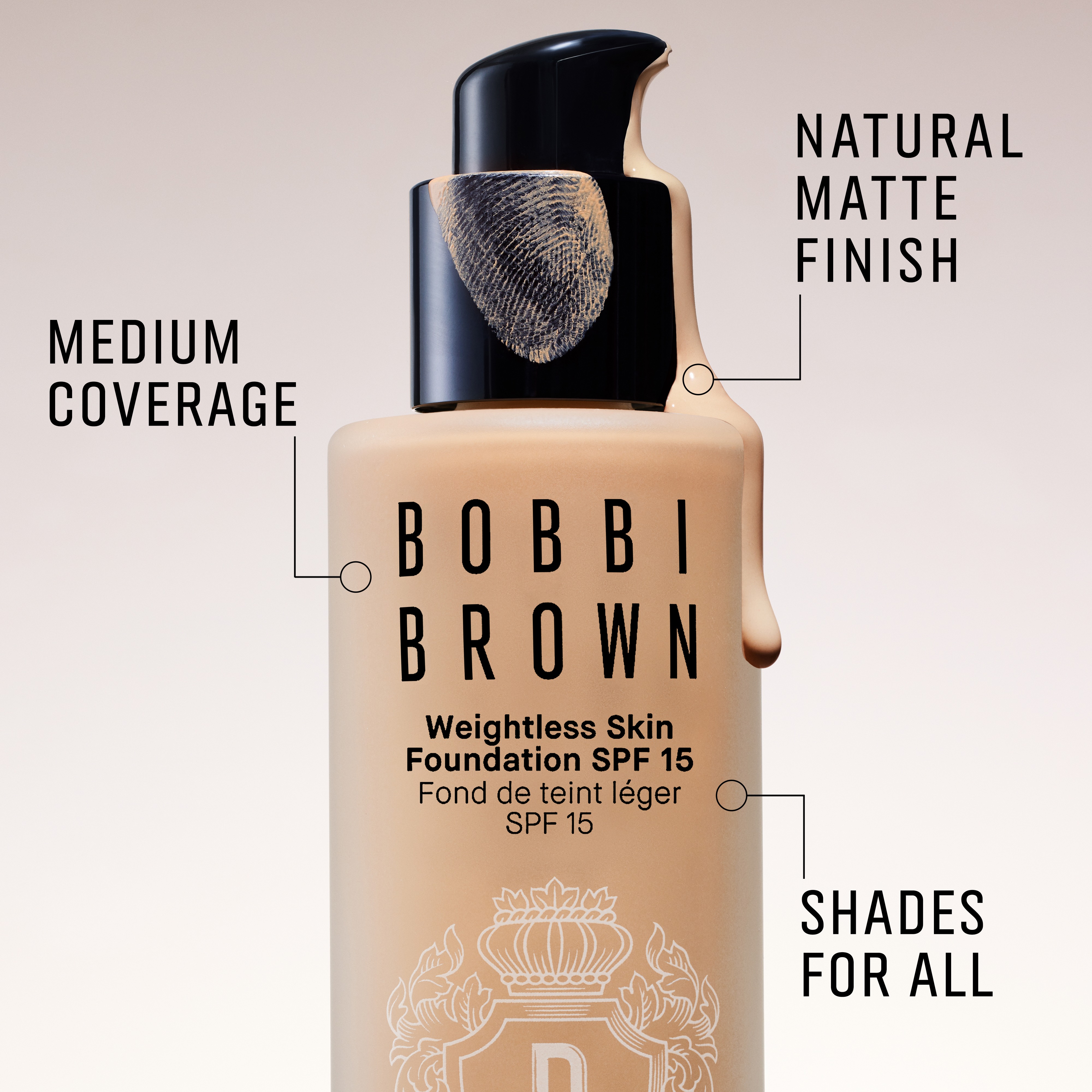 Weightless Skin Foundation SPF 15 Mini • Golden