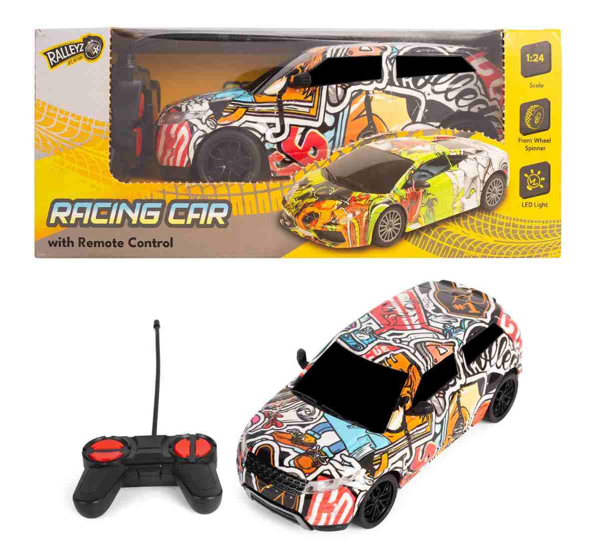 Veva 1:24 Veva Hi Speed Remote Control Car Range Rover Grafitti