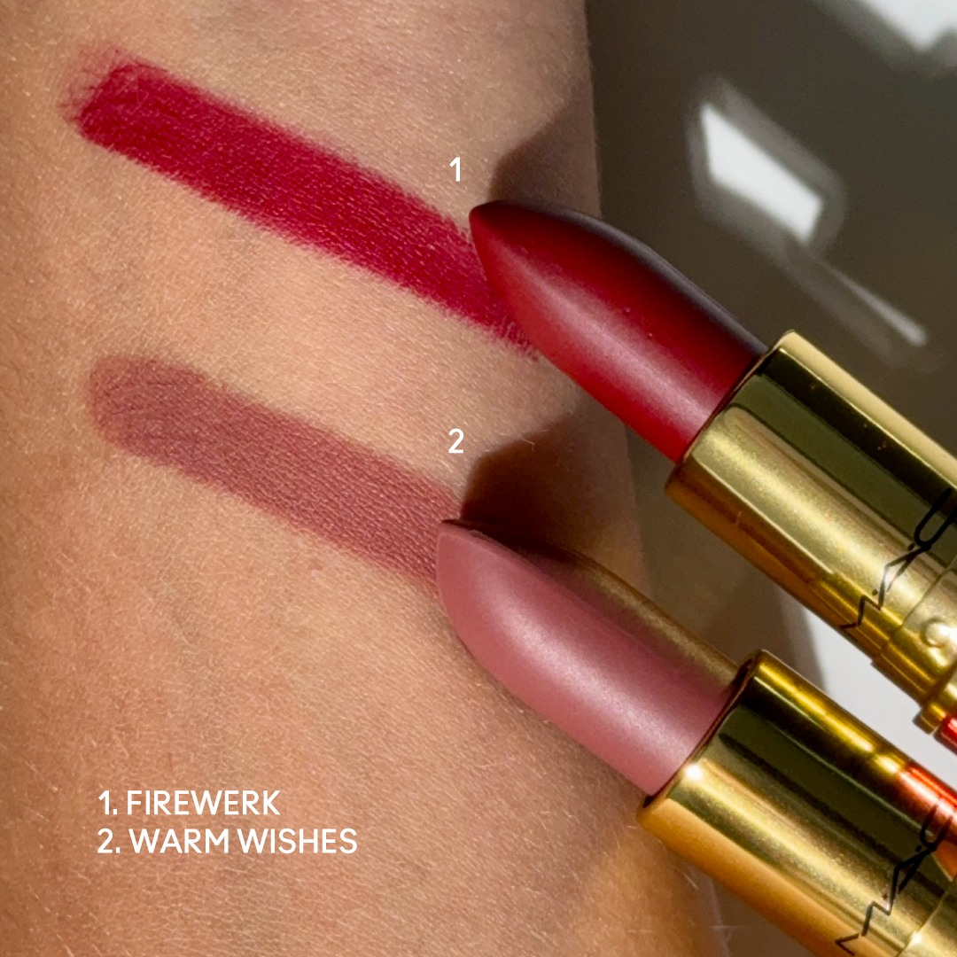 Retro Matte Lipstick (Embroidered Opulence Collection) • Warm Wishes