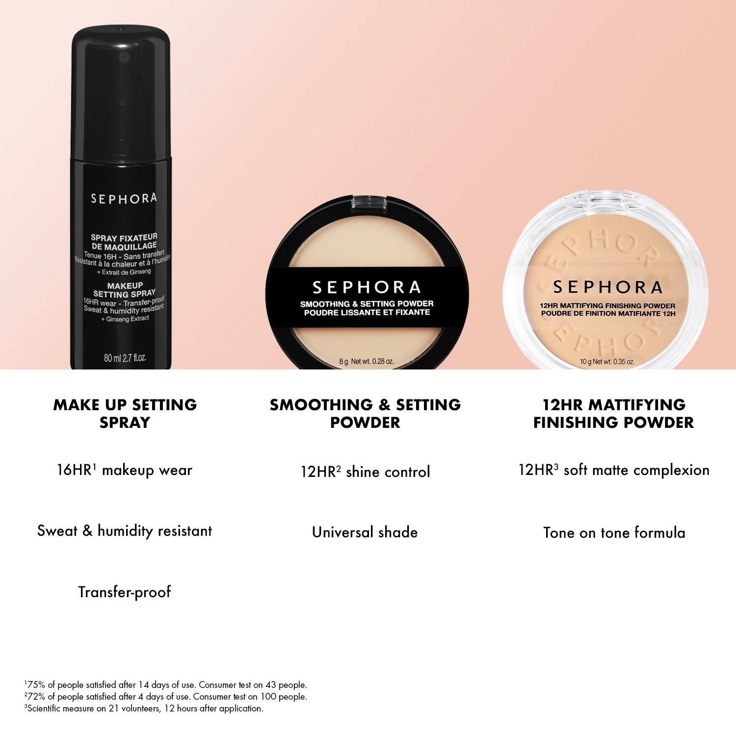 12HR Mattifying Finishing Powder 01 • Fair Yellow