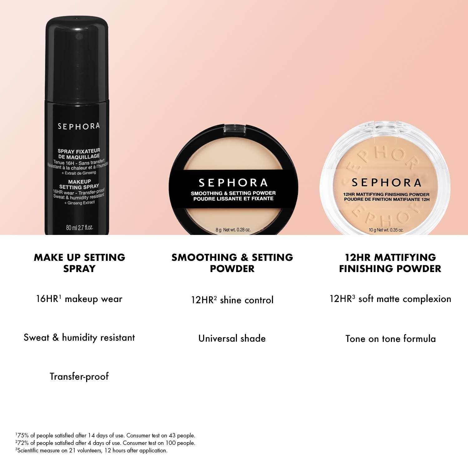 12HR Mattifying Finishing Powder • 02 Light Peach