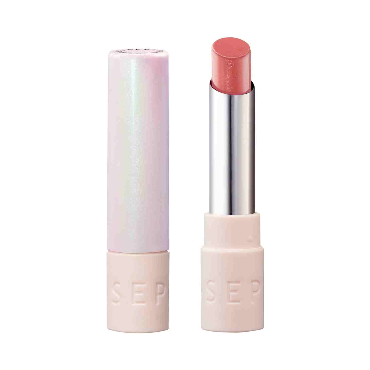 About That Shine Sheer Shine Lipstick 01 • Beige Sparkle