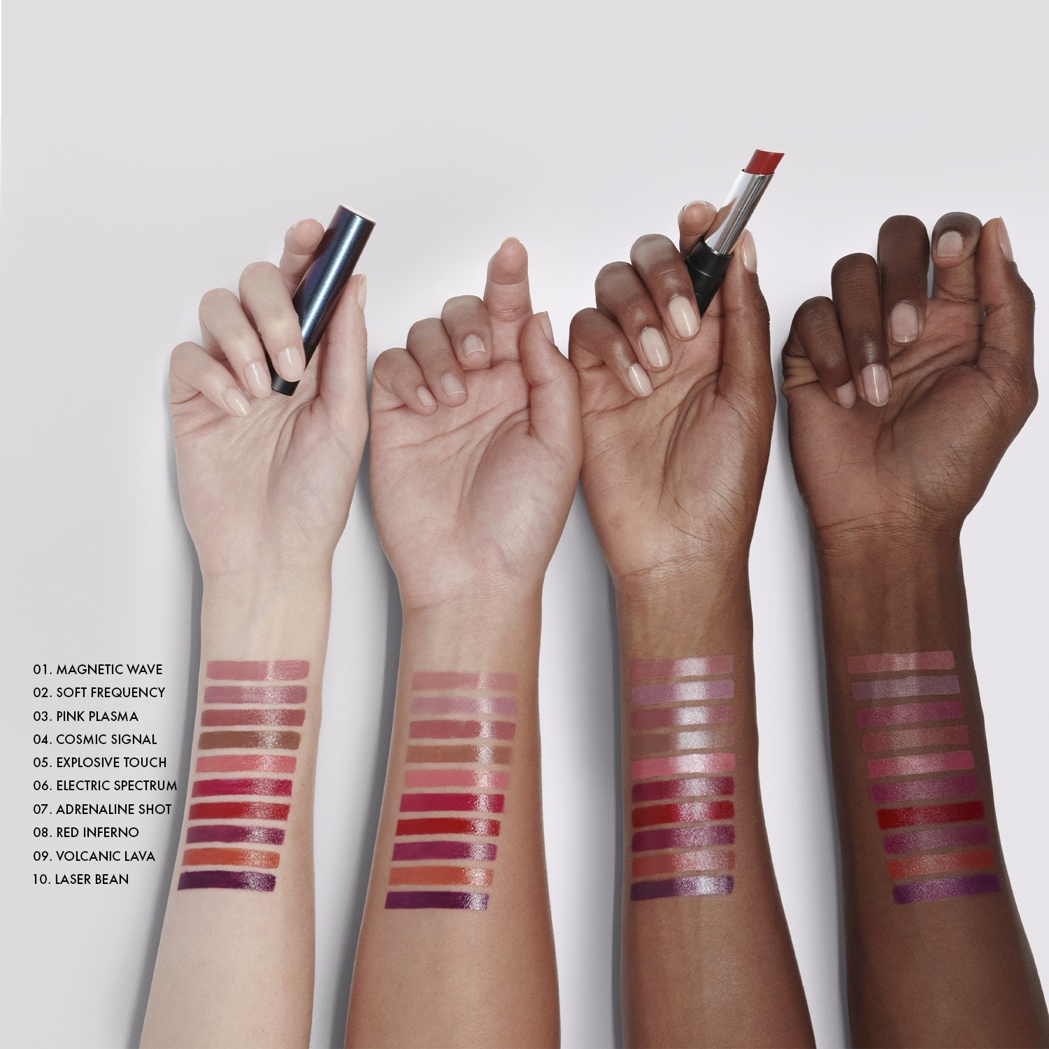 About That Shine Lacquer Shine Lipstick 06 • Electric Spectrum