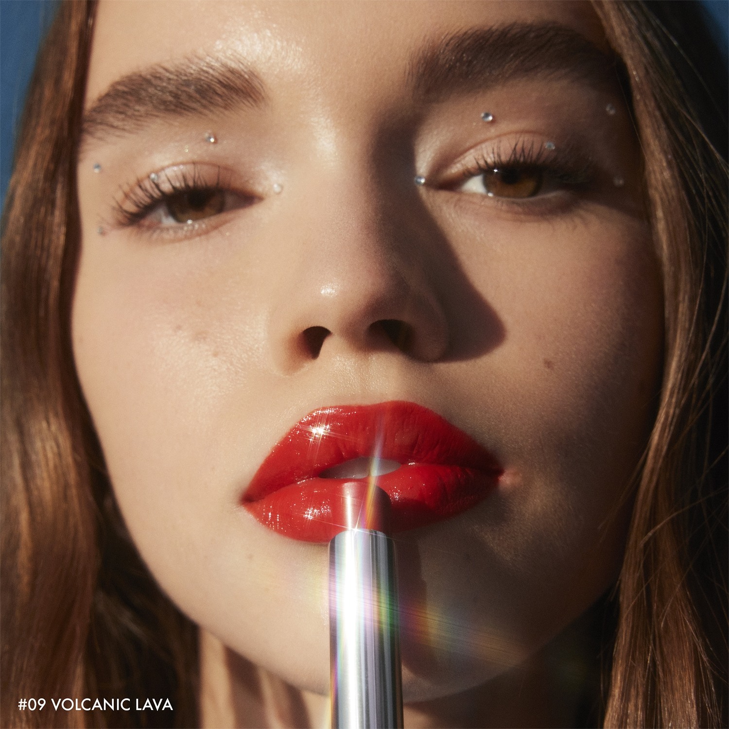 About That Shine Lacquer Shine Lipstick 08 • Red Inferno