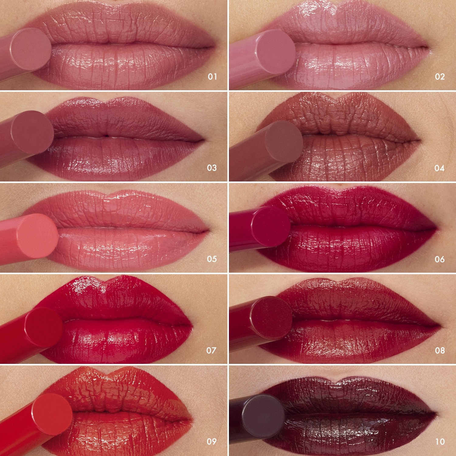 About That Shine Lacquer Shine Lipstick 08 • Red Inferno