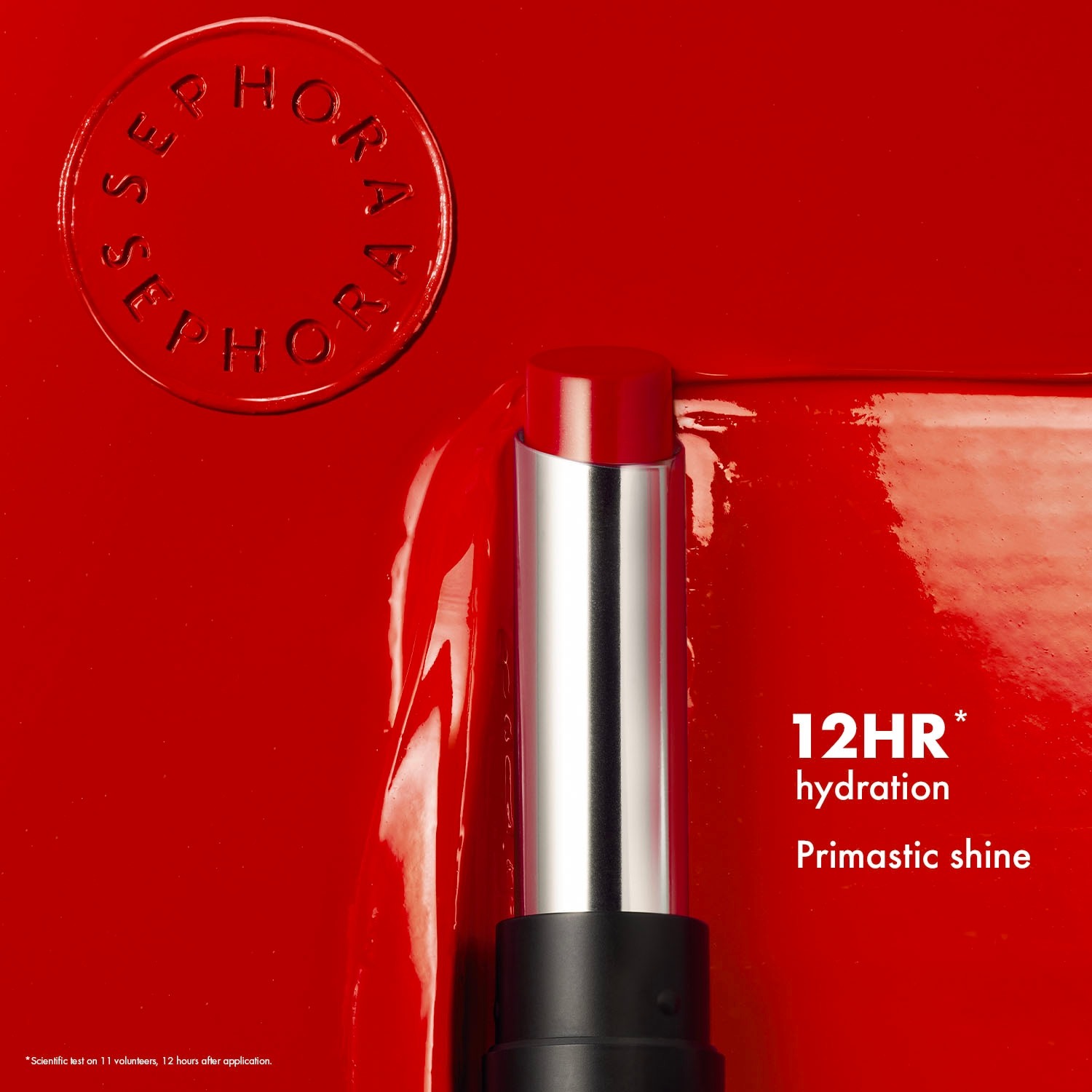 About That Shine Lacquer Shine Lipstick 08 • Red Inferno