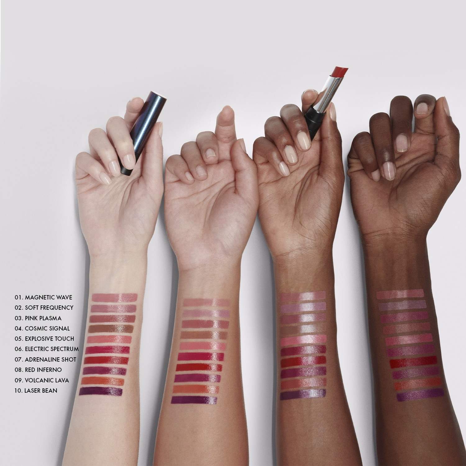 About That Shine Lacquer Shine Lipstick • 09 Volcanic Lava