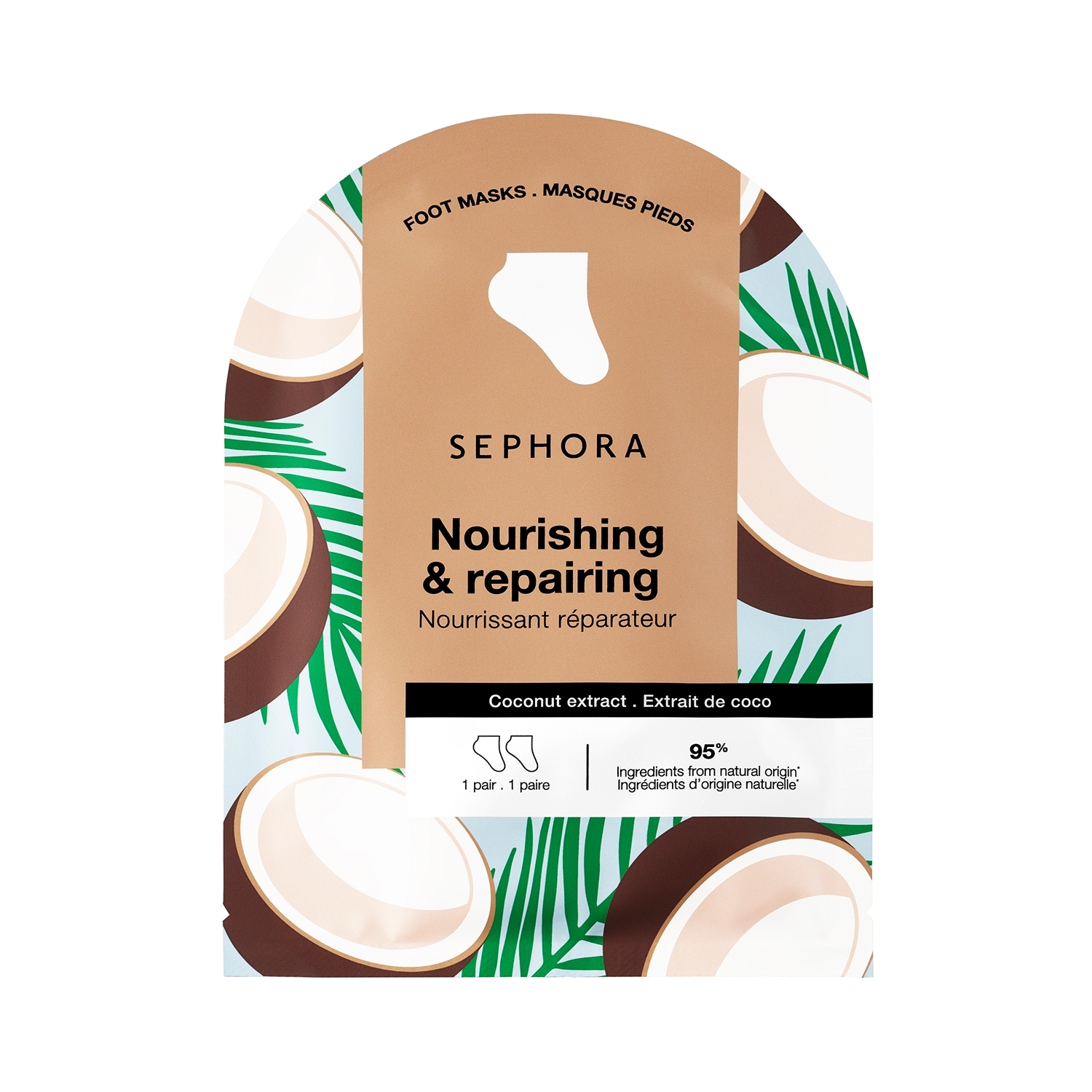 Foot Masks Coconut • Coconut