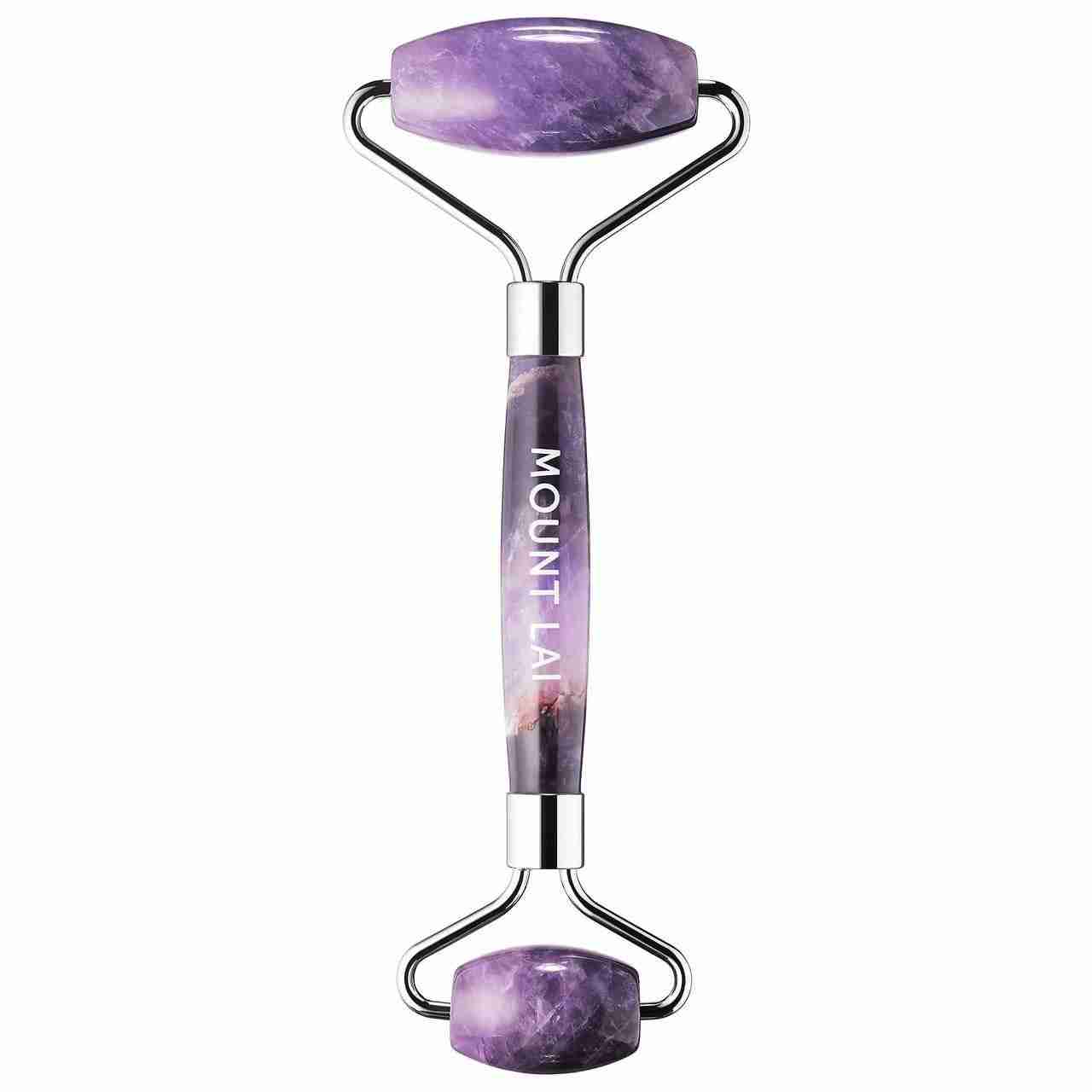 DePuffing Amethyst Facial Roller • 200g
