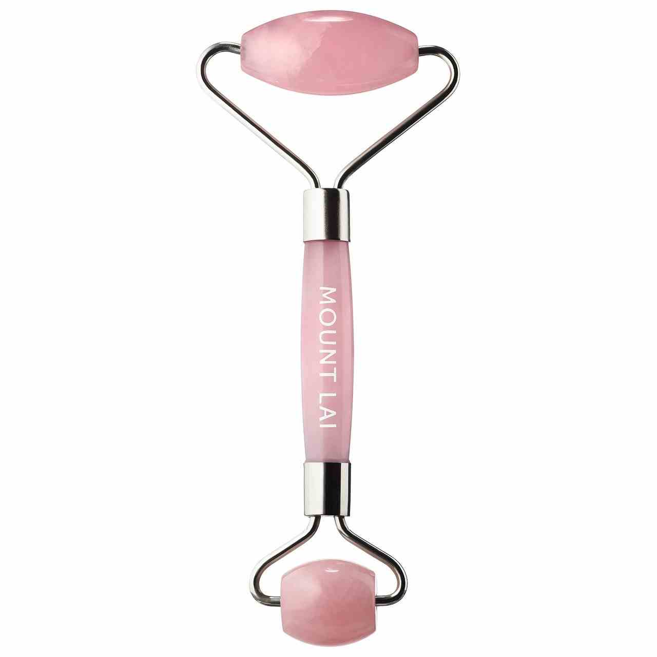 DePuffing Rose Quartz Facial Roller • 200g