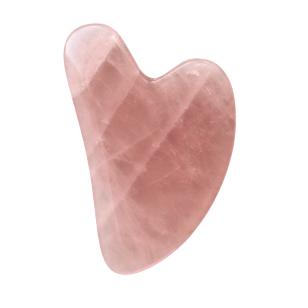 Rose Quartz Gua Sha Facial Lifting Tool • 95g