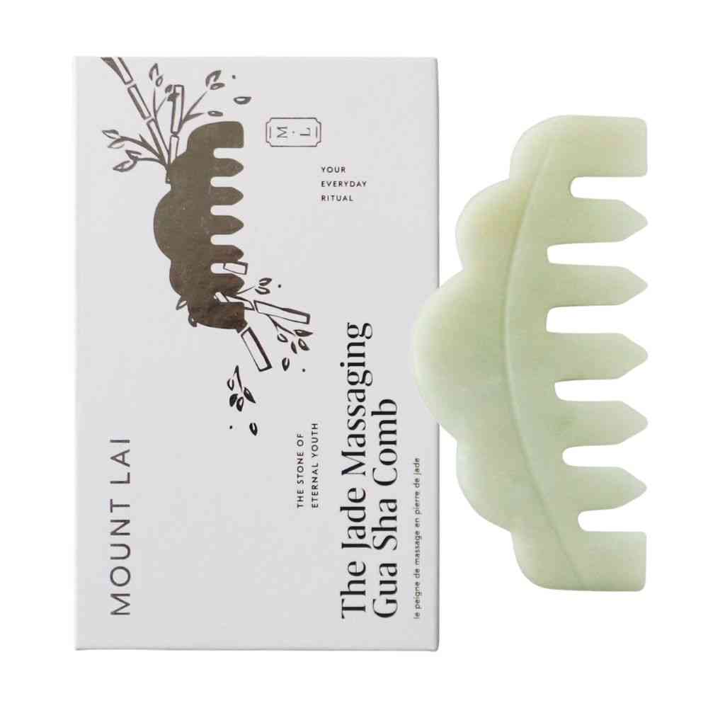 Jade Massaging Comb • 90g