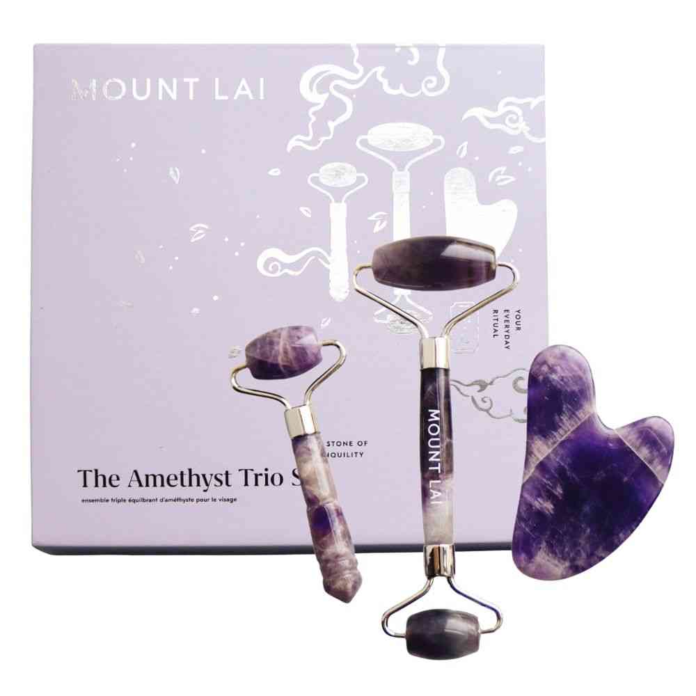 Amethyst Trio Calming Facial Set • 319g